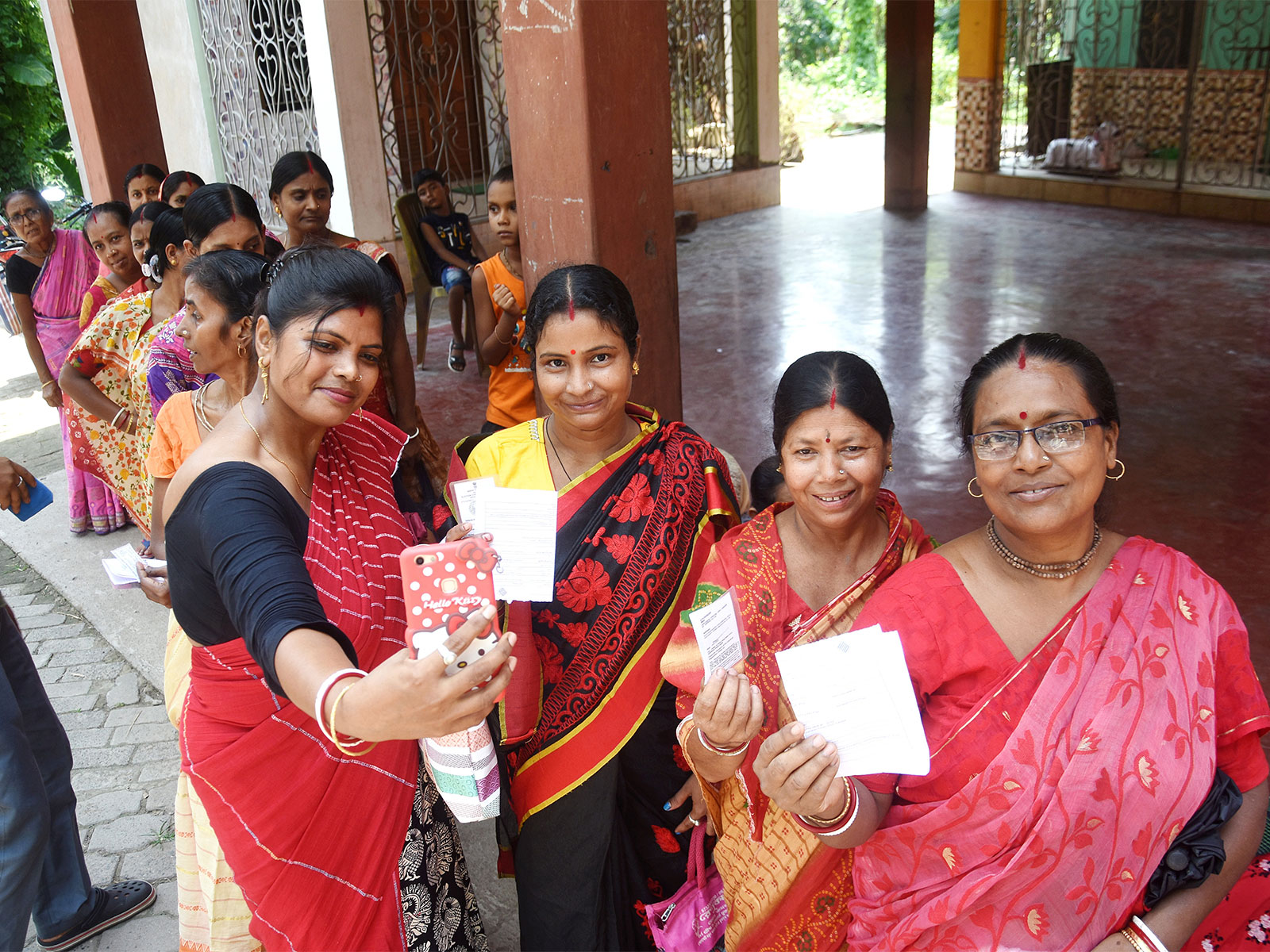Visual of a polling booth in West Bengal (File Photo/ANI) Visual of a polling booth in West Bengal (File Photo/ANI)