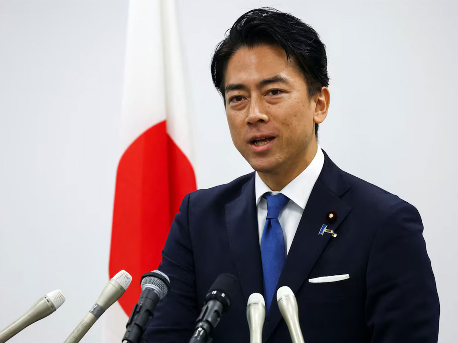 Japanese Defence Minister Shinjiro Koizumi (Photo/Reuters)