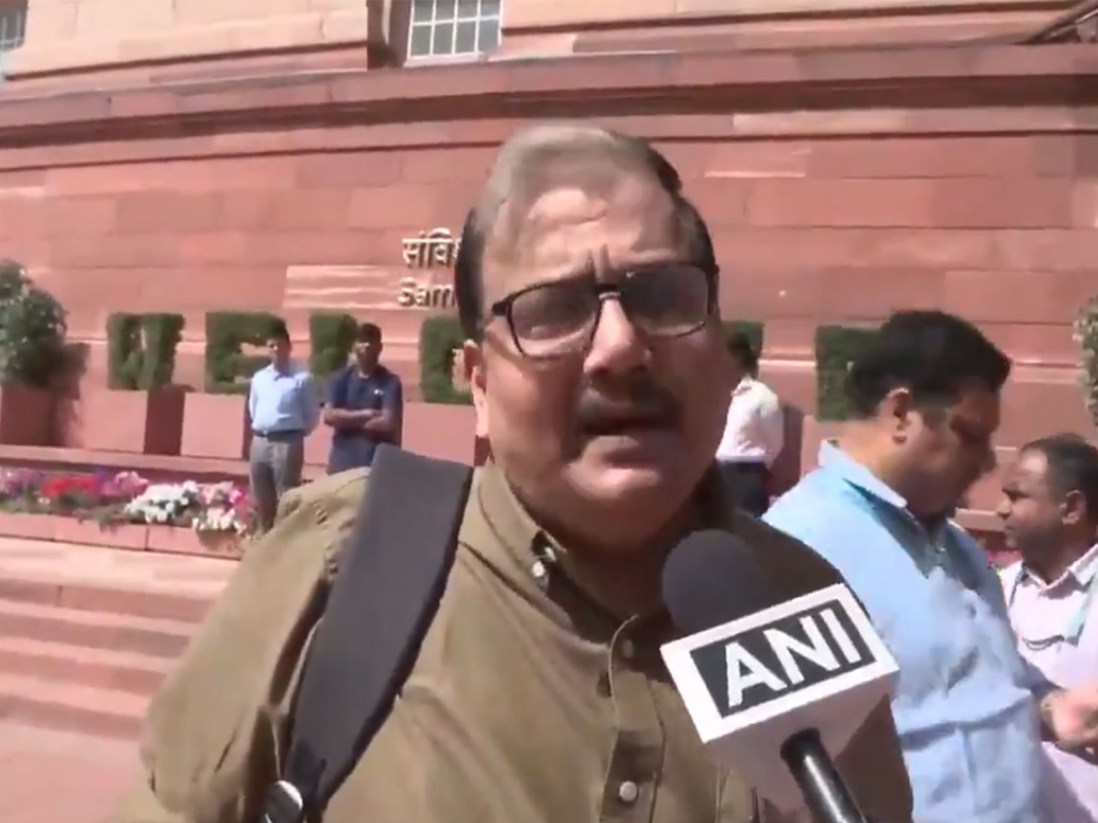 Rashtriya Janata Dal MP, Manoj Kumar Jha (Photo/ANI)