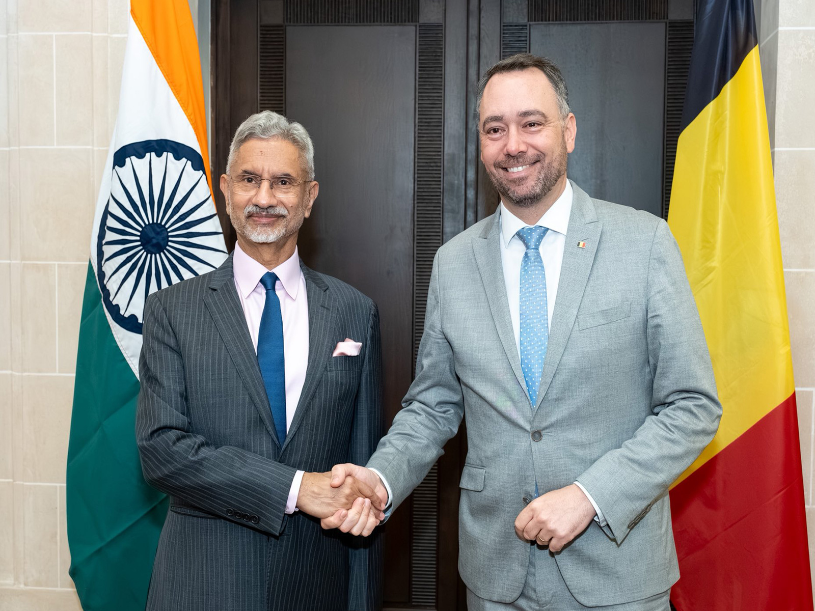 External Affairs Minister S Jaishankar and Belgium Foreign Minister Maxime Prevot (Photo: X@DrSJaishankar) External Affairs Minister S Jaishankar and Belgium Foreign Minister Maxime Prevot (Photo: X@DrSJaishankar)