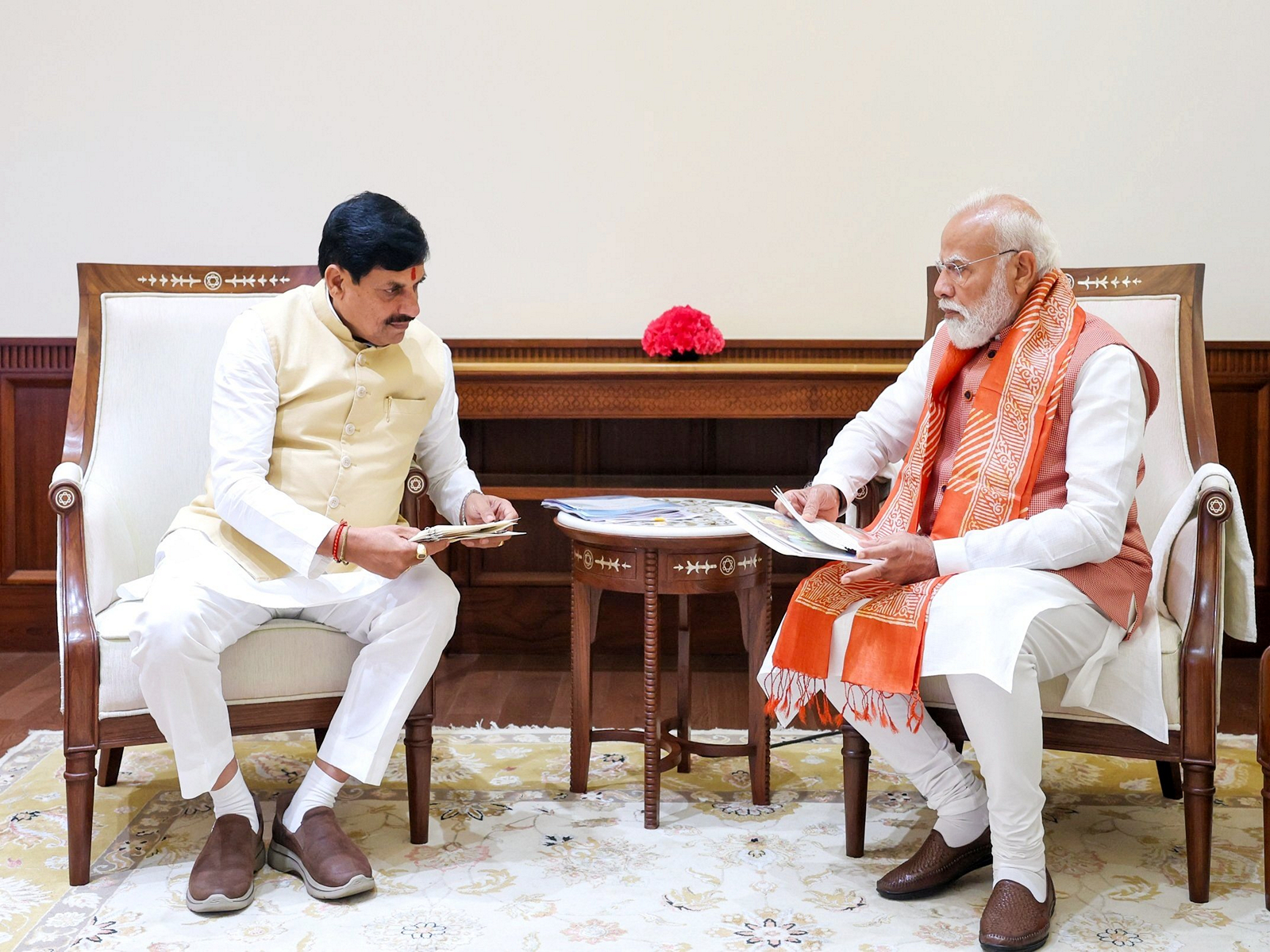 Madhya Pradesh CM meets PM Modi, says government working for&hellip;
