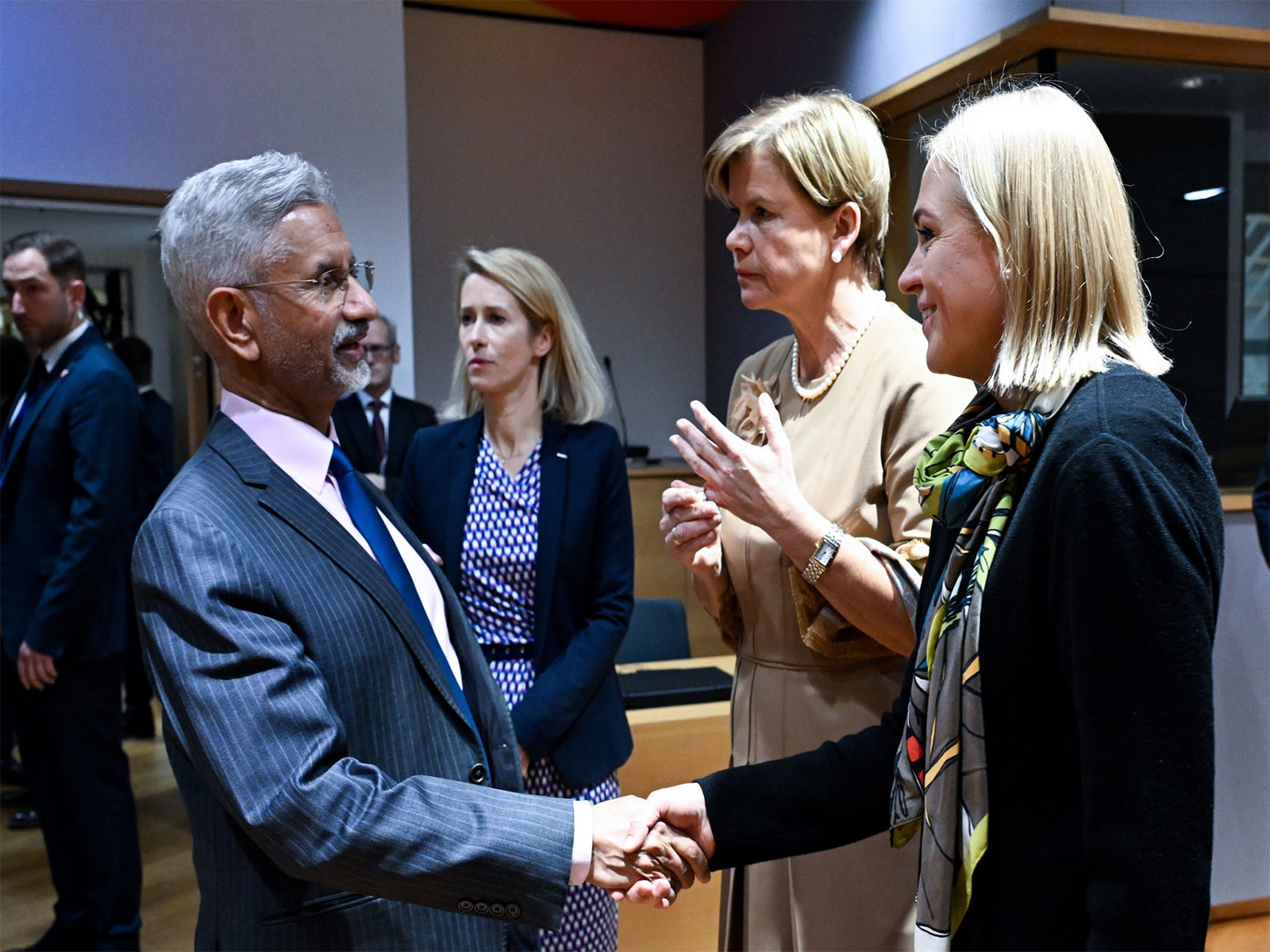 EAM Jaishankar with European counterparts (Photo/@DrSJaishankar)