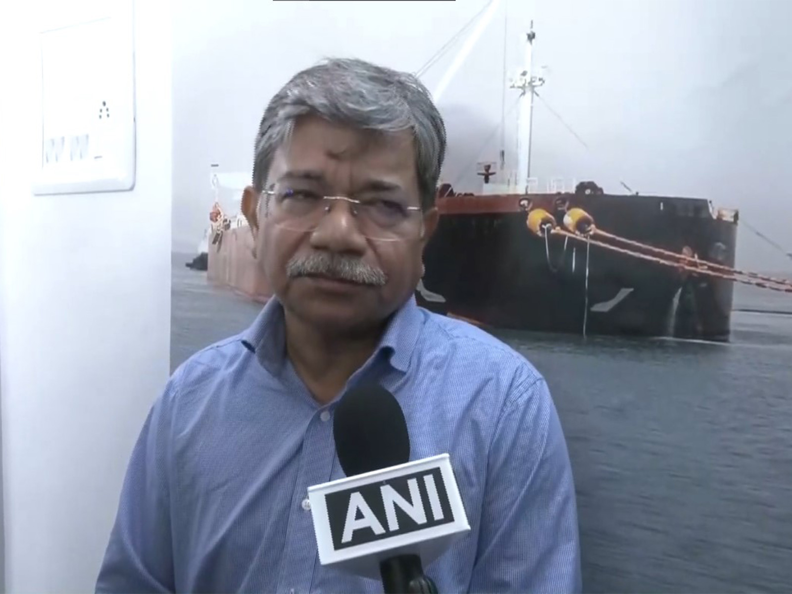 Sushil Kumar Singh, Chairman of the Deendayal Port Authority, Kandla (Photo/ANI)