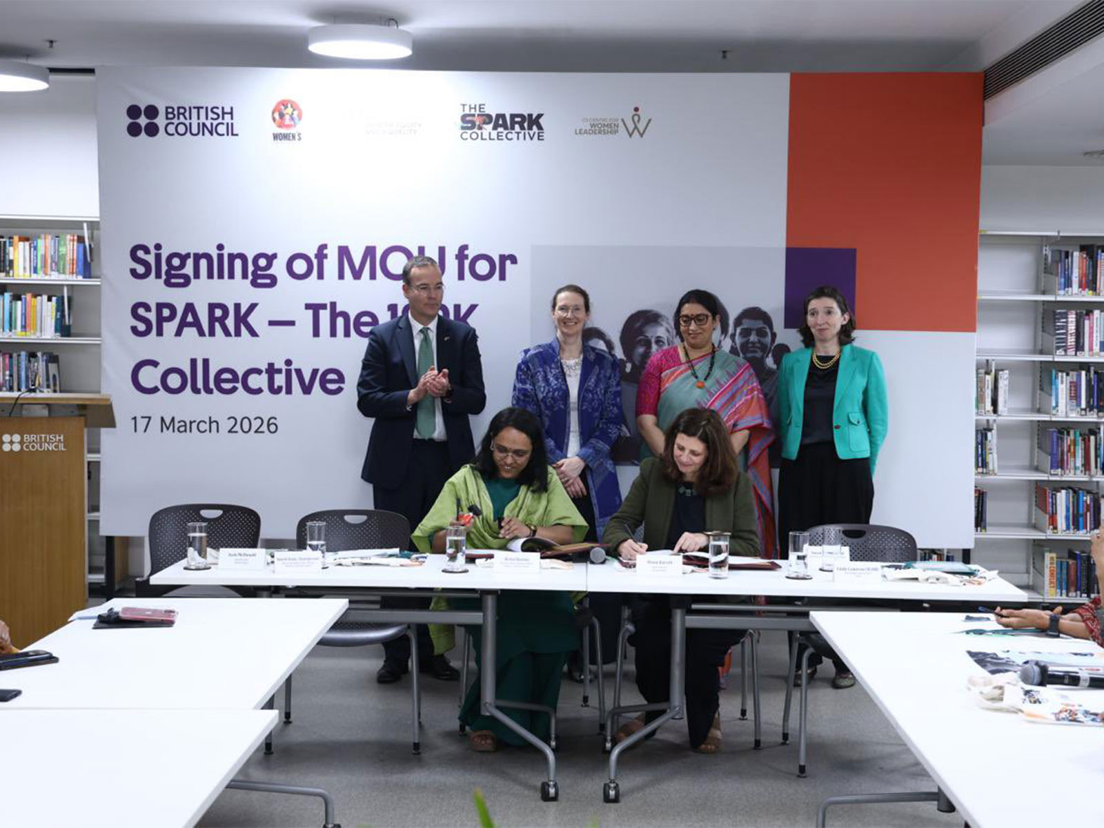 British Council signs MoU with SPARK to support women’s entrepreneurship, skills development in India (Photo/X@McDonaldScott_)