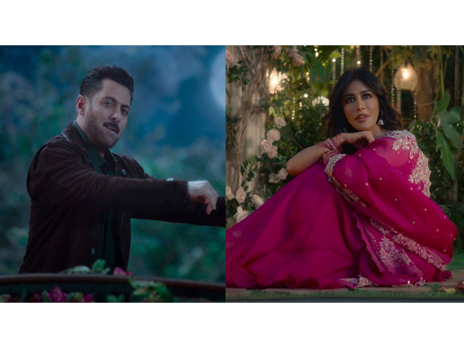 Salman Khan and Chitragndha Singh (Photo/ANI)