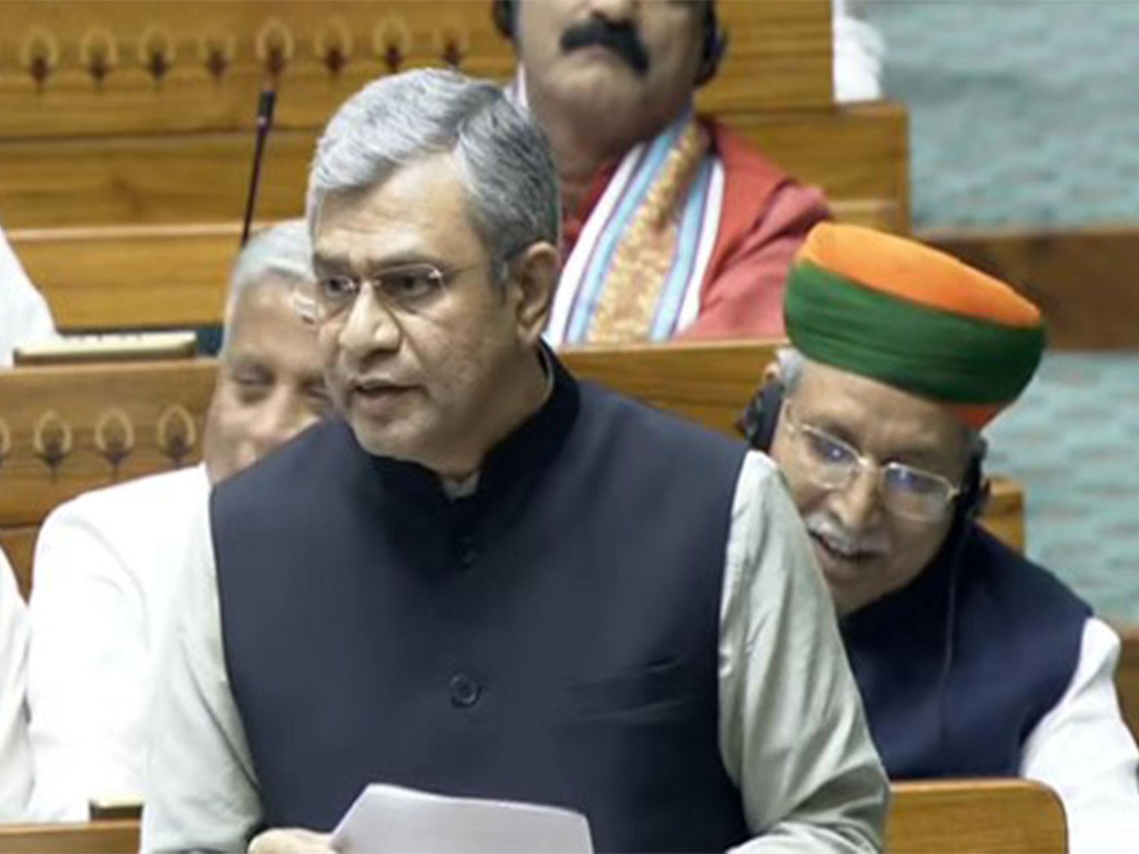 Union Railways Minister Ashwini Vaishnaw (Photo/Sansad TV) Union Railways Minister Ashwini Vaishnaw (Photo/Sansad TV)