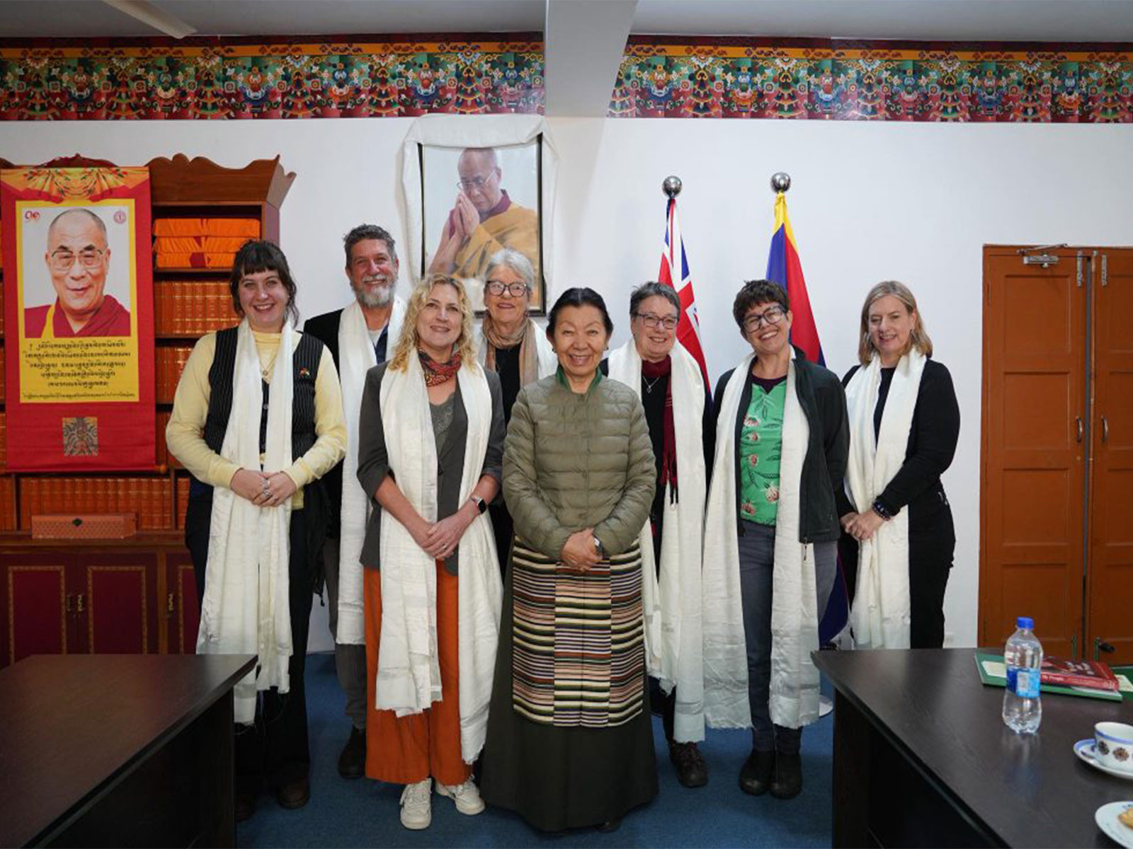 Australian delegation in Dharamshala (Photo/ X@CTA_TibetdotNet)