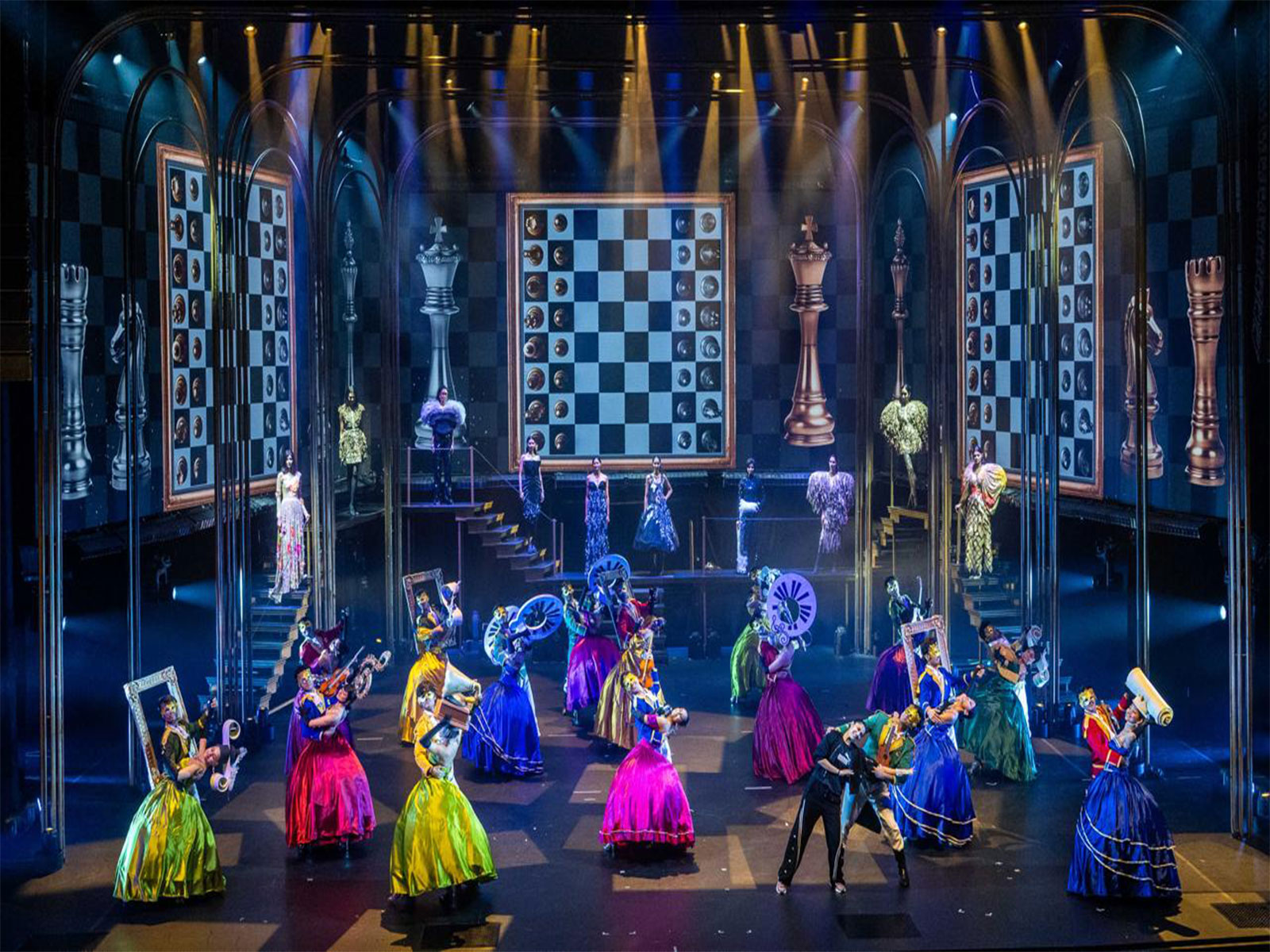 Still from 'Tesseract' theatrical production (Photo/Suvir Saran)