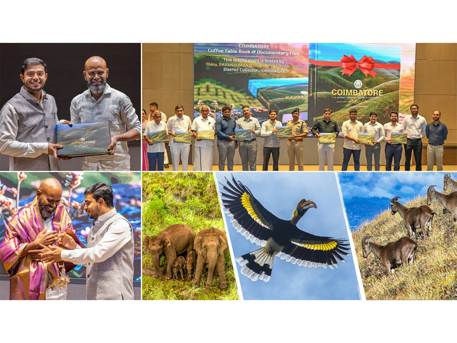 Dr. L. Ramachandran’s “Coimbatore – A Journey through Culture and Landscapes” Coffee Table Book and Documentary Launched