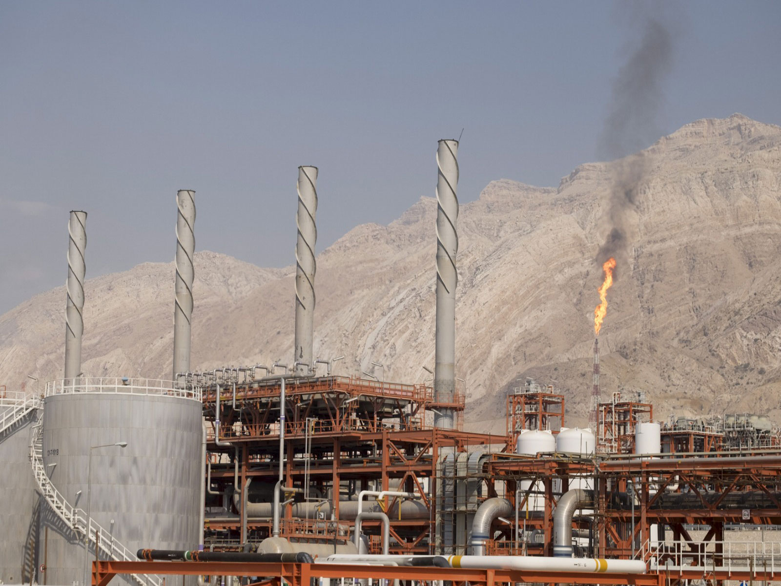 A unit of South Pars gas facility, Iran (Photo/Reuters)