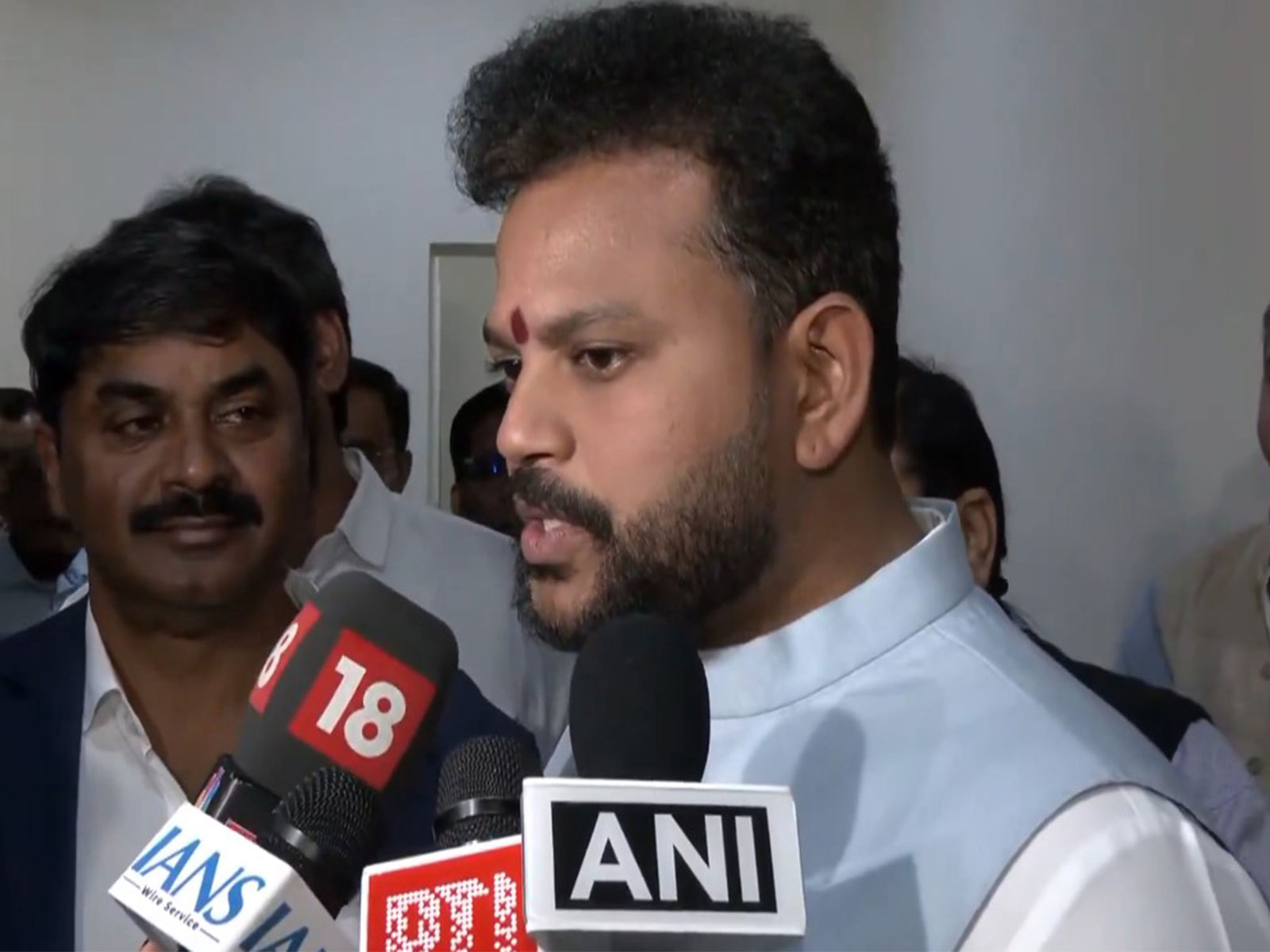 Civil Aviation Minister Ram Mohan Naidu (Photo/ANI)