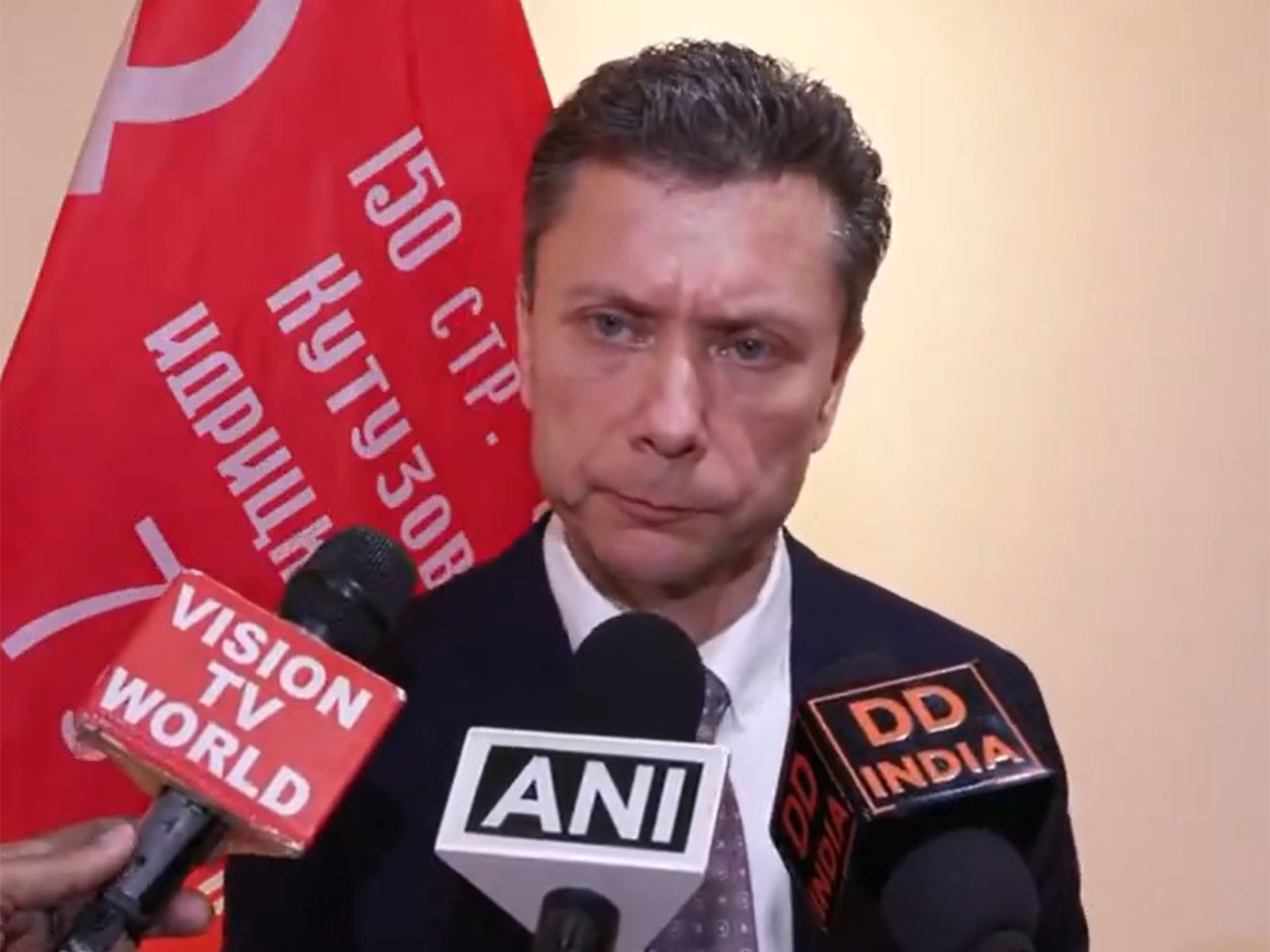 Roman Babushkin, Chargé d'Affaires of the Russian Embassy in India (Photo/ANI)