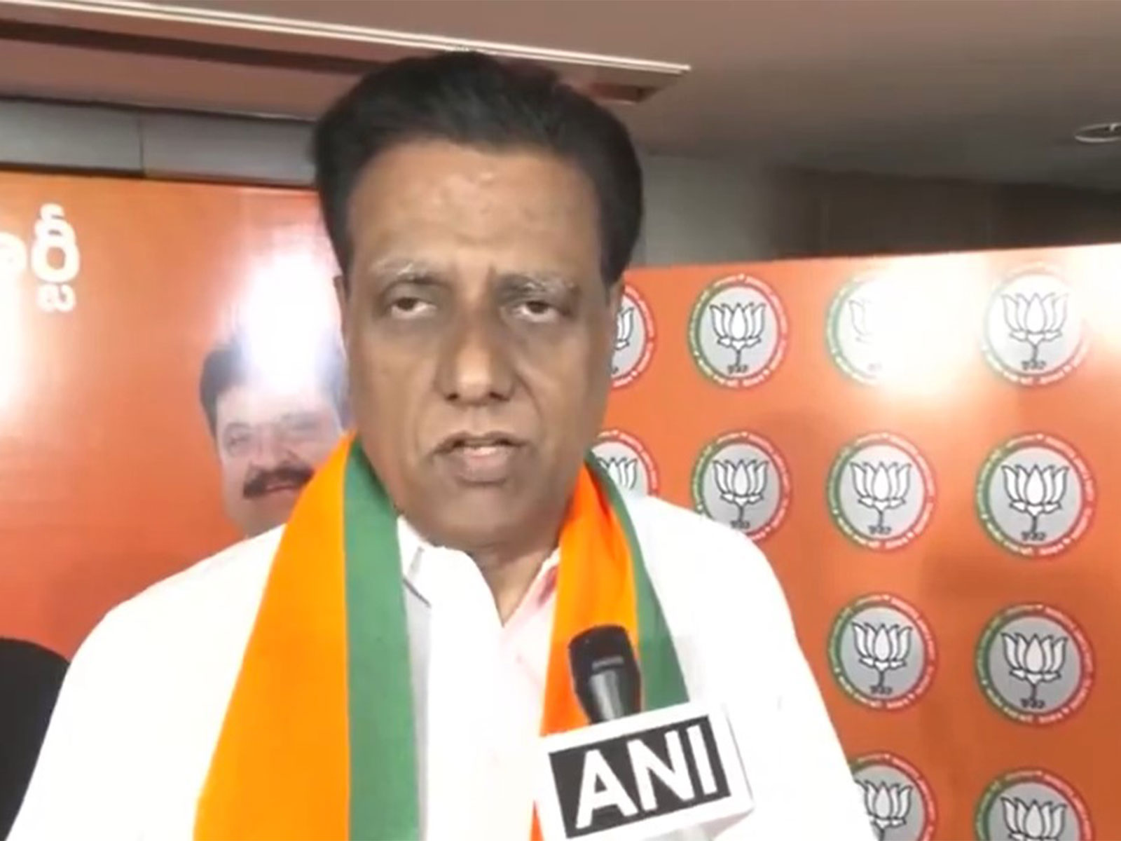 BJP leader NV Subash (Photo/ANI)