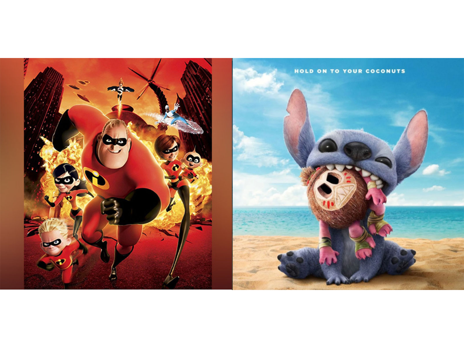 Incredibles 3 and Lilo & Stitch (Photo/Instagram@Disney)