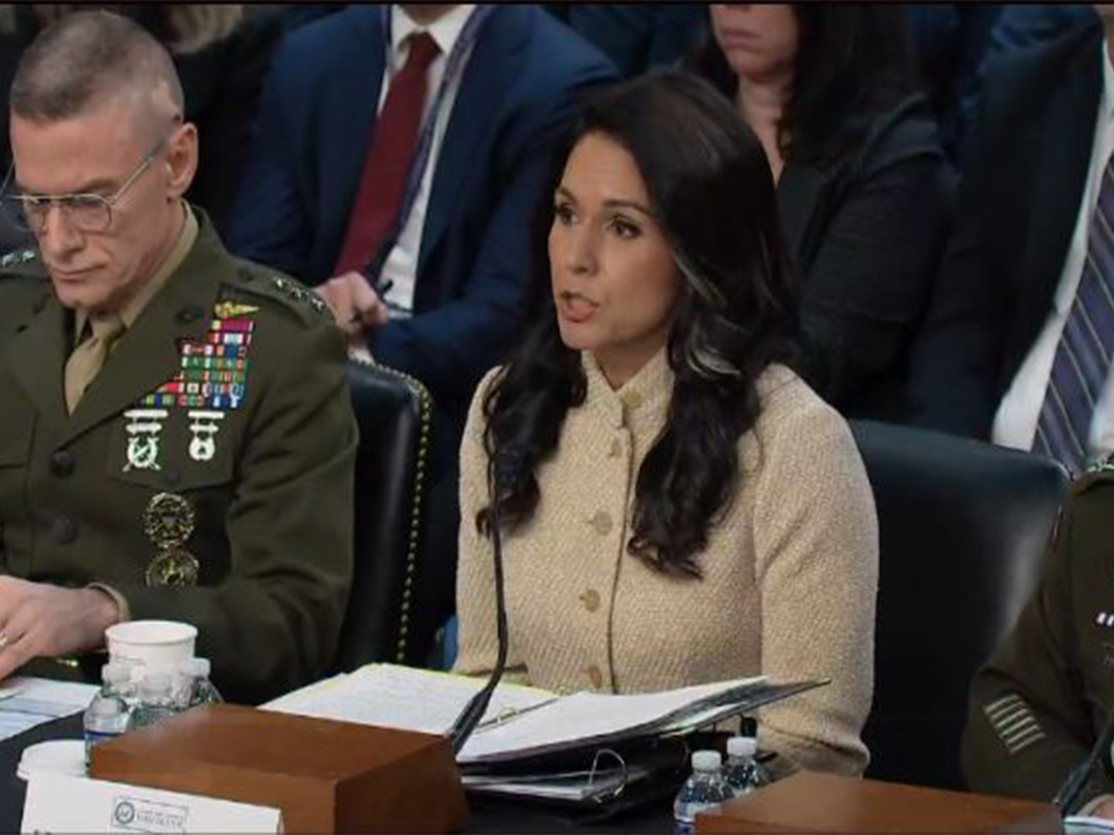 US intelligence chief Tulsi Gabbard testifying before the US Senate Committe in Washington DC on March 18, 2026 (Photo/Senate Intelligence Committee website)
