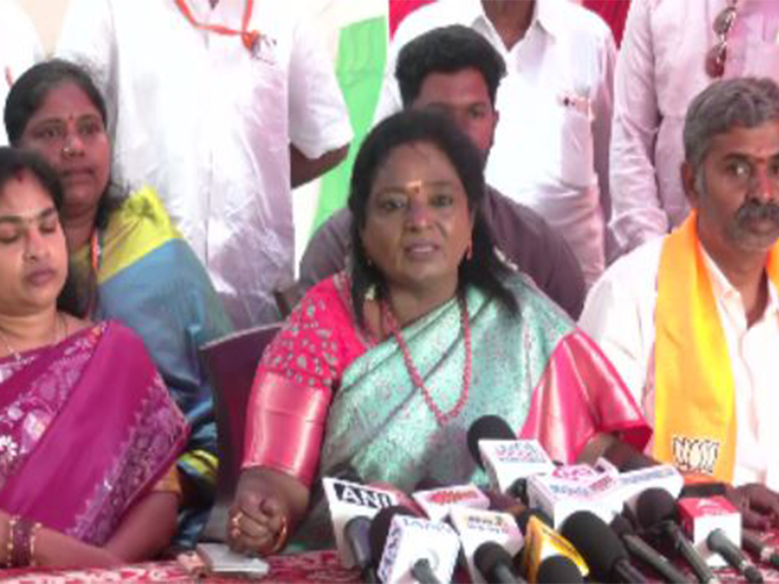 Bharatiya Janata Party leader Tamilisai Soundararajan (Photo/ANI)
