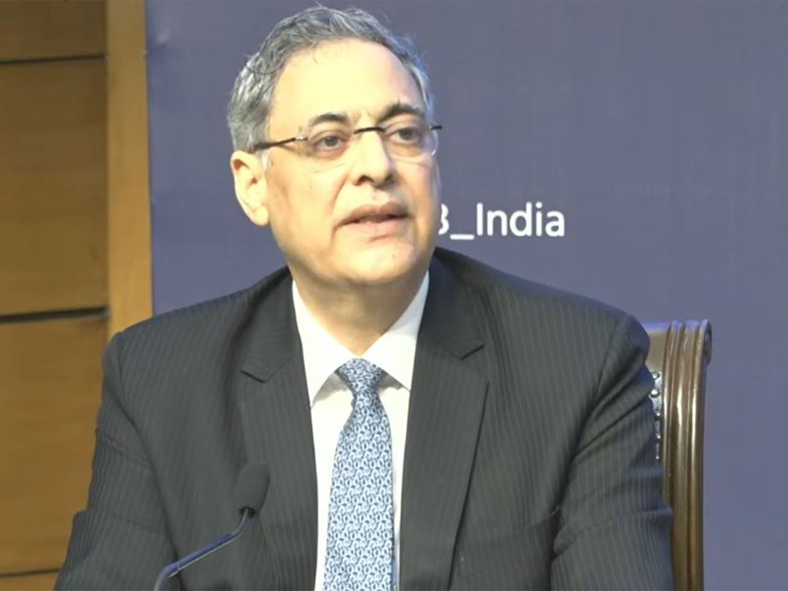 Aseem Mahajan, Joint Secretary (Gulf) in the MEA (Photo/YoutubePIBIndia)