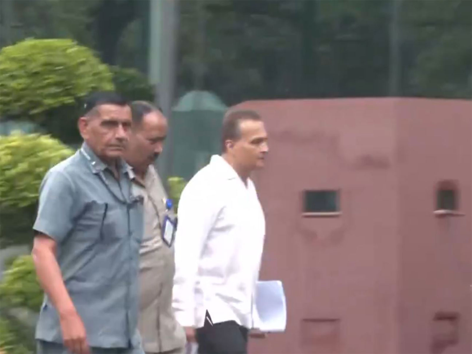 Industrialist Anil Ambani at CBI HQ (Photo/ANI)