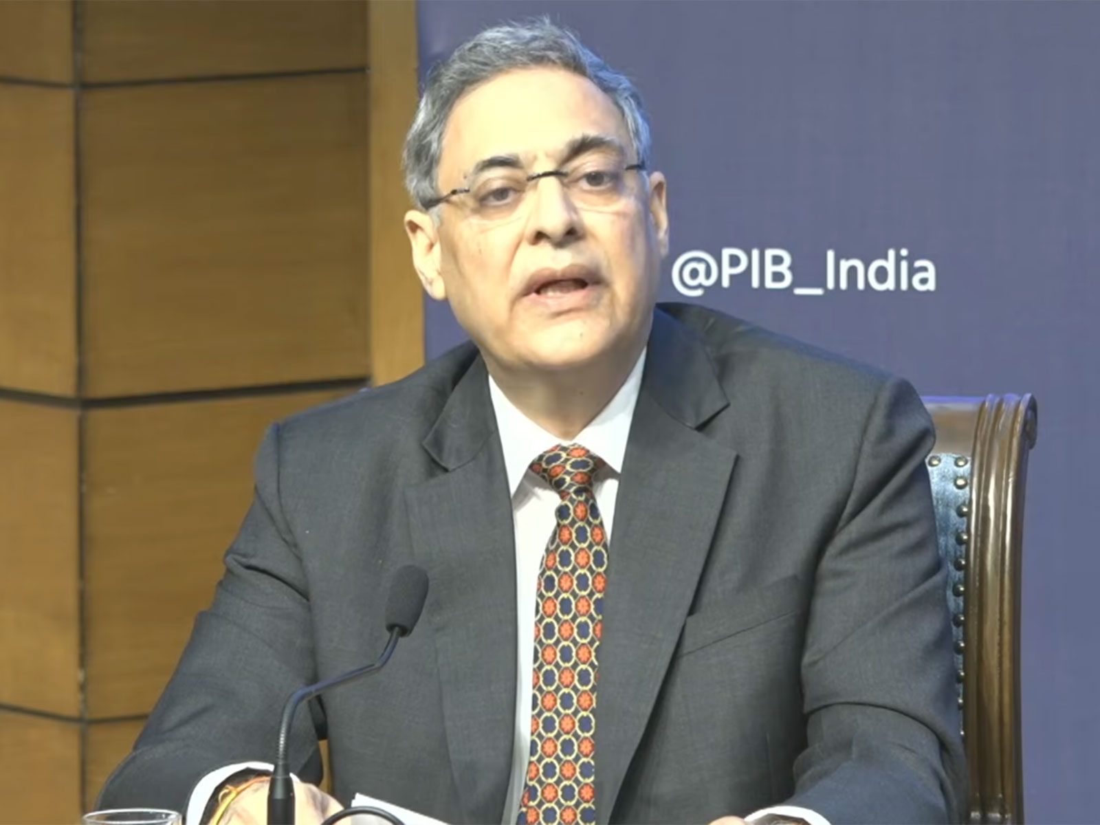 Additional Secretary (Gulf), Aseem R Mahajan (Photo/Youtube/PIBIndia) Additional Secretary (Gulf), Aseem R Mahajan (Photo/Youtube/PIBIndia)