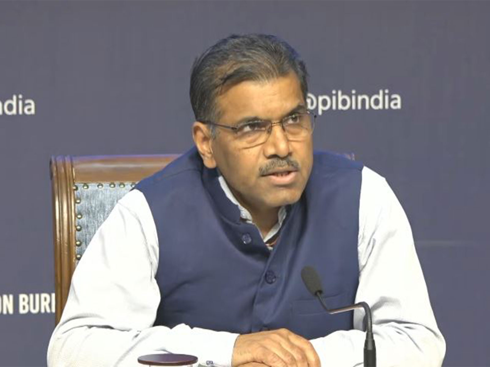 Special Secretary of the Shipping Ministry, Rajesh Kumar Sinha (Photo/PIB)