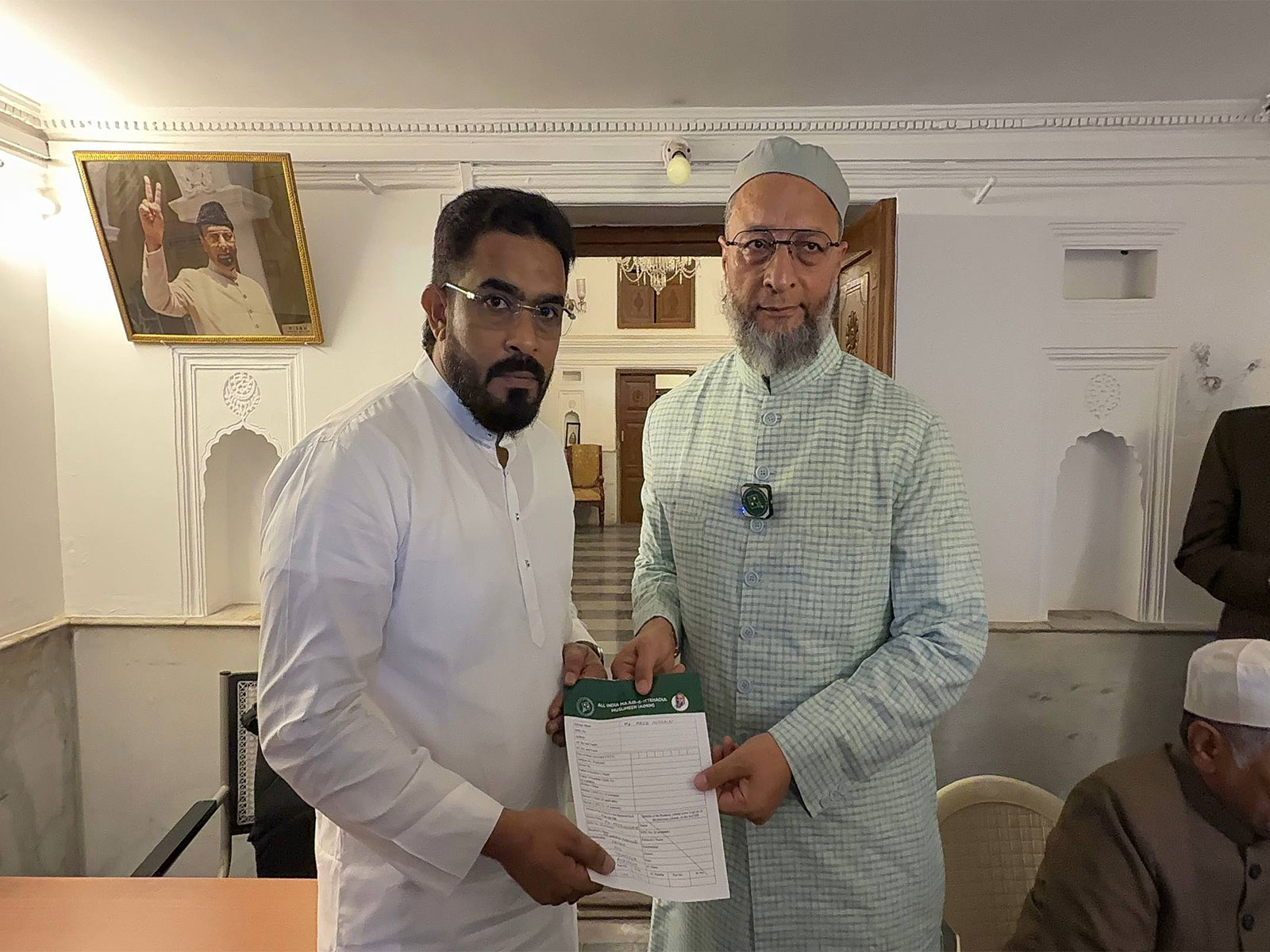 AIMIM President Asaduddin Owaisi at the launch of SIR Help Desk (Photo/AIMIM)