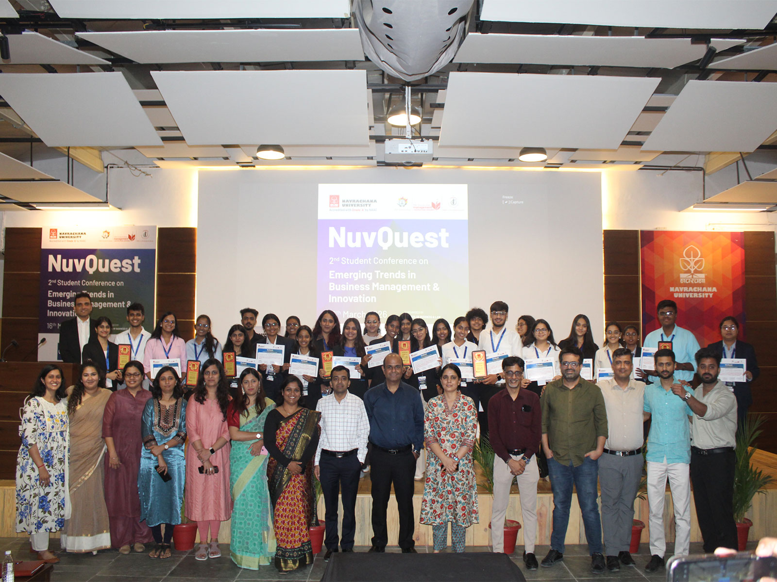 NuvQuest 2026: Second National Student Research Conference at Navrachana University NuvQuest 2026: Second National Student Research Conference at Navrachana University