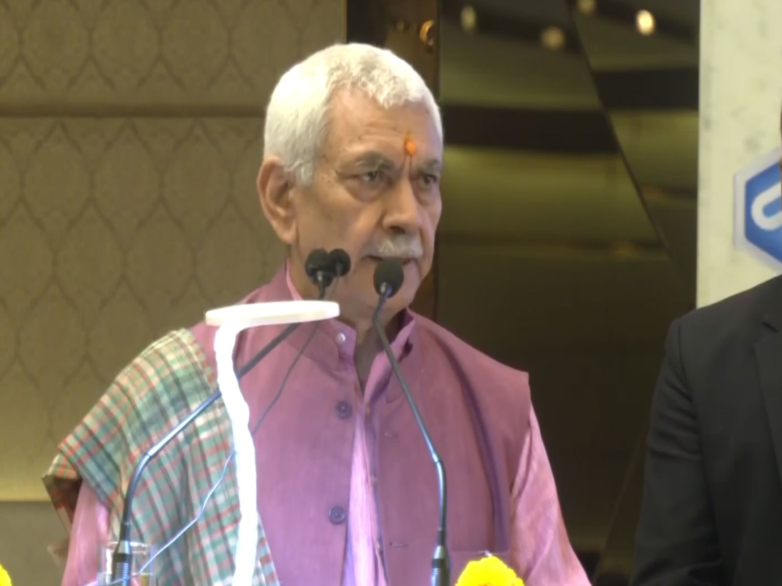 Jammu and Kashmir Lieutenant Governor Manoj Sinha (Photo/ANI) Jammu and Kashmir Lieutenant Governor Manoj Sinha (Photo/ANI)