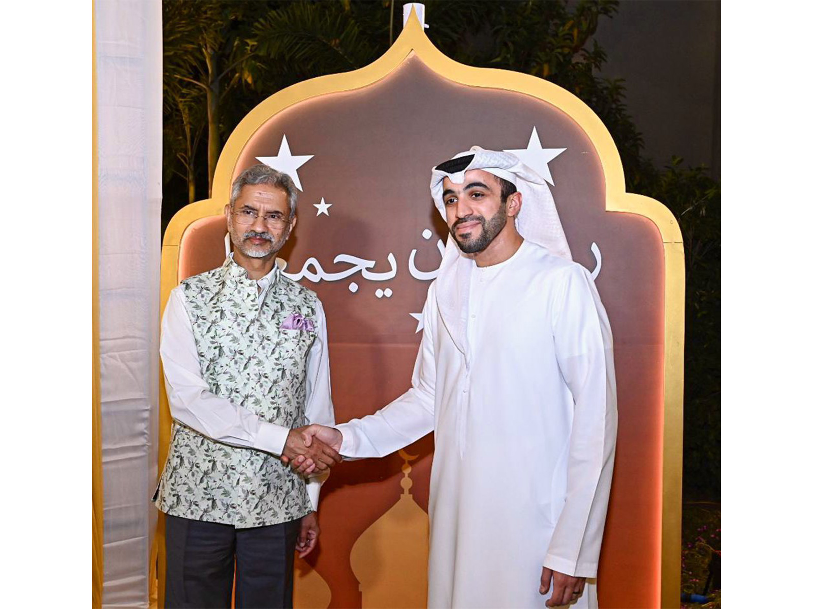 Abdulnasser Alshaali, UAE's Ambassador to India with EAM S Jaishankar (Photo/@aj_alshaali) Abdulnasser Alshaali, UAE's Ambassador to India with EAM S Jaishankar (Photo/@aj_alshaali)