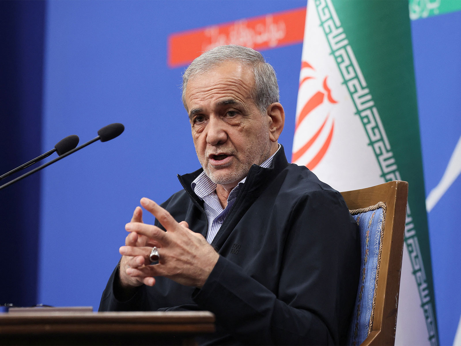 Iran’s President Masoud Pezeshkian (Photo/Reuters)