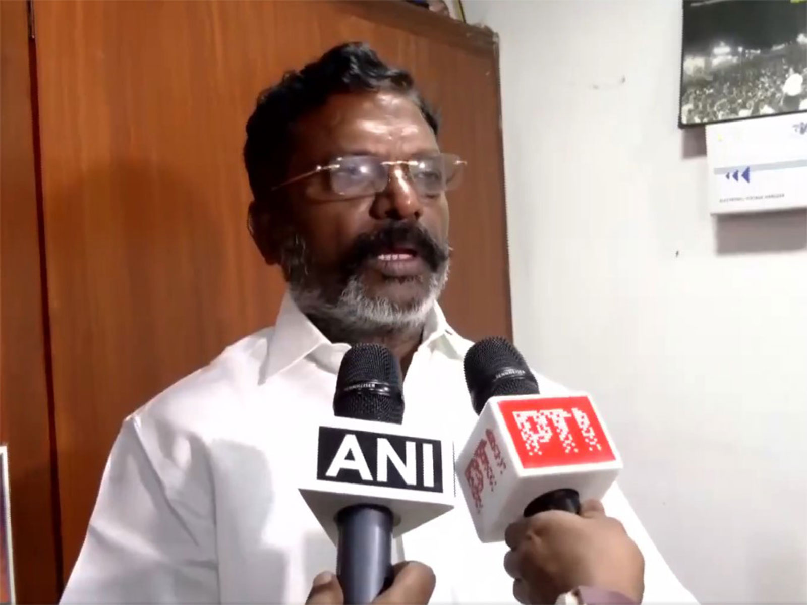 VCK president Thol. Thirumavalavan (Photo/ANI) VCK president Thol. Thirumavalavan (Photo/ANI)