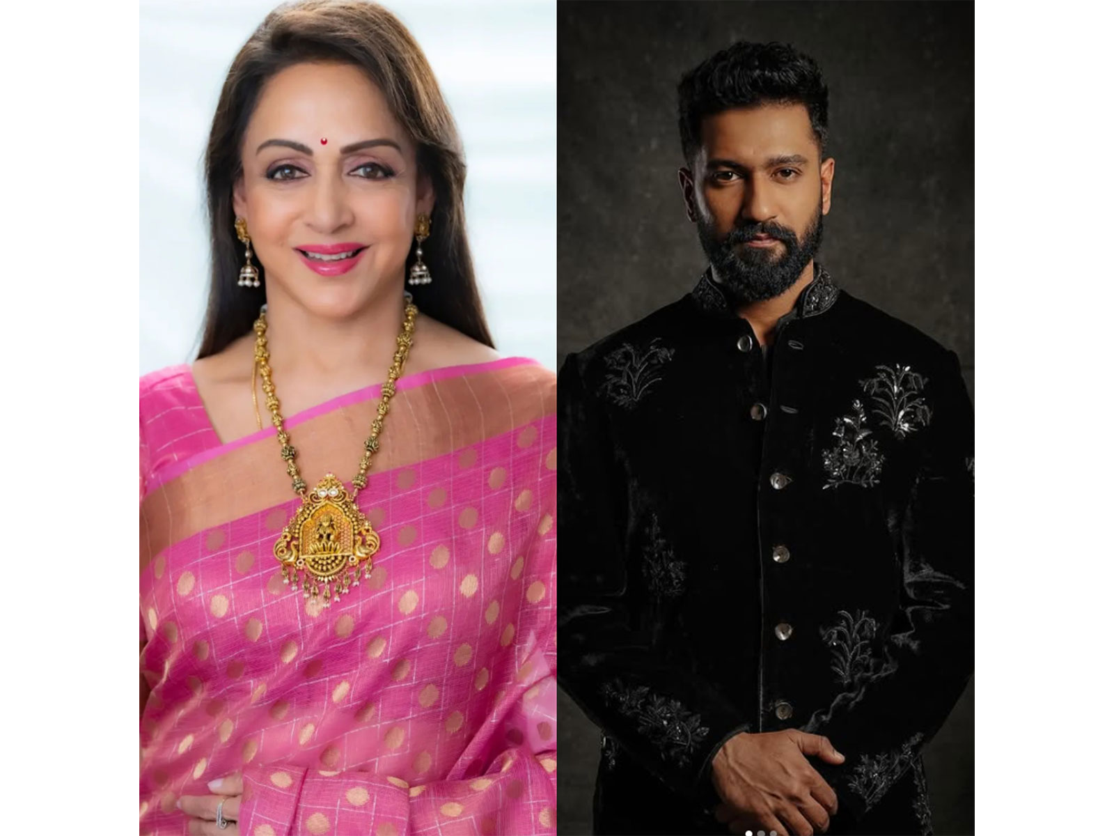 Hema Malini, Vicky Kaushal (Photos/Instagram/ @dreamgirlhemamalini, @vickykaushal09) Hema Malini, Vicky Kaushal (Photos/Instagram/ @dreamgirlhemamalini, @vickykaushal09)