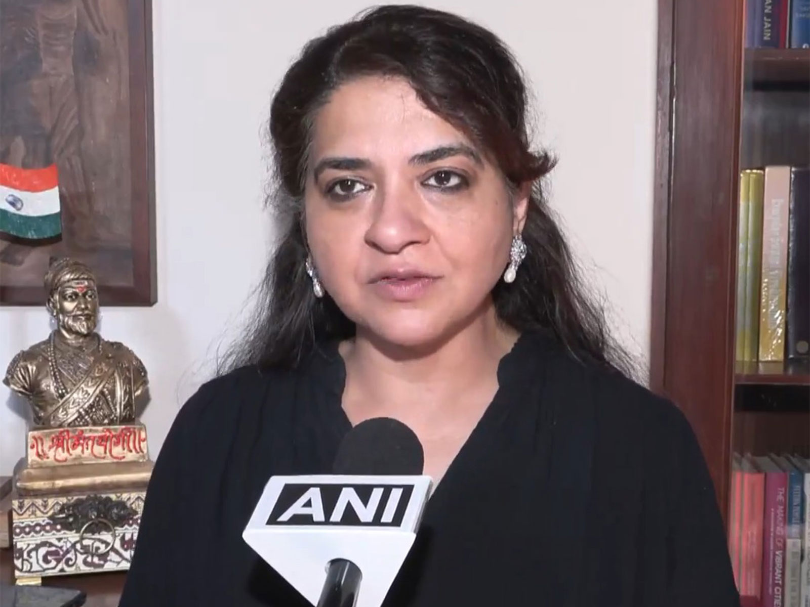 Shiv Sena spokesperson Shaina NC (Photo/ANI) Shiv Sena spokesperson Shaina NC (Photo/ANI)