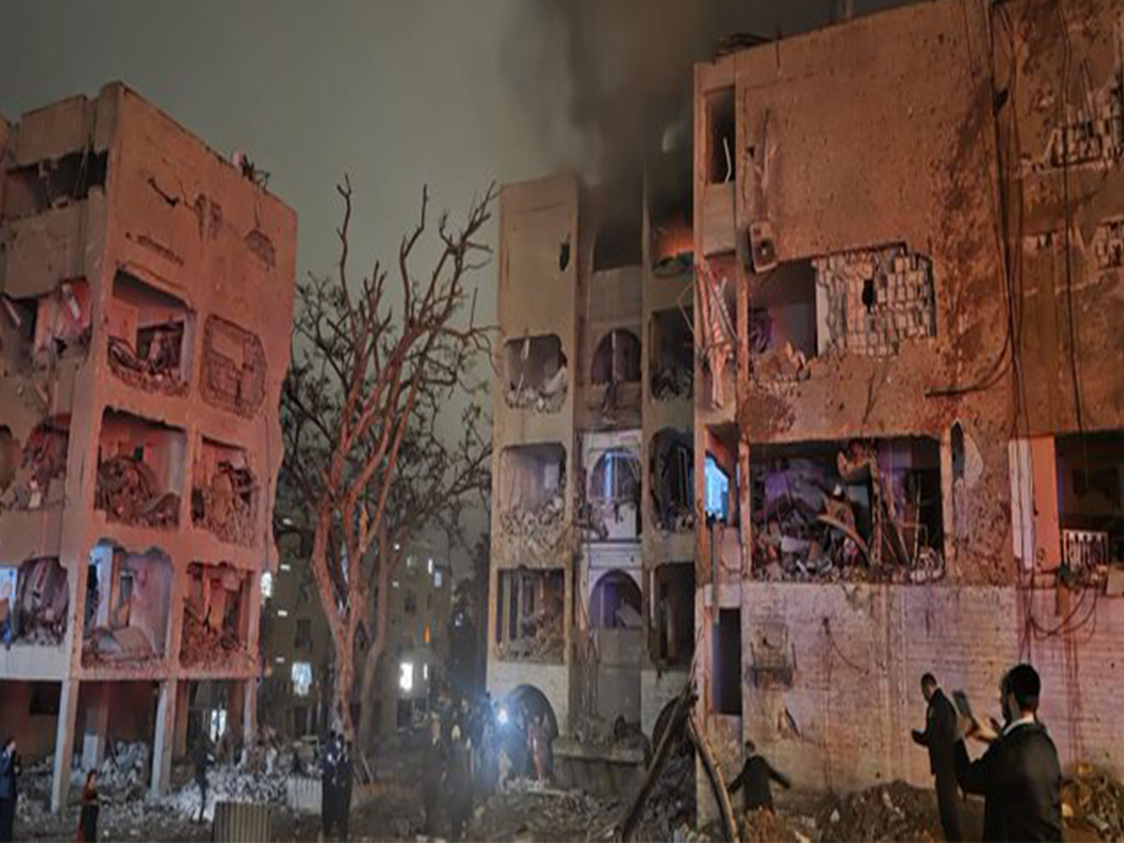 Photos after the strike (Photo/@IsraelMFA)