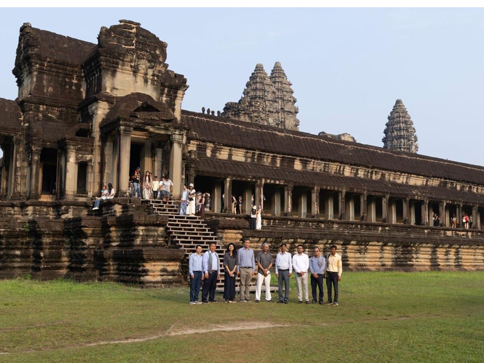 Secretary (East) in the Ministry of External Affairs (MEA), P. Kumaran, visited the Angkor Wat Temple (Photo/@MEAIndia) Secretary (East) in the Ministry of External Affairs (MEA), P. Kumaran, visited the Angkor Wat Temple (Photo/@MEAIndia)