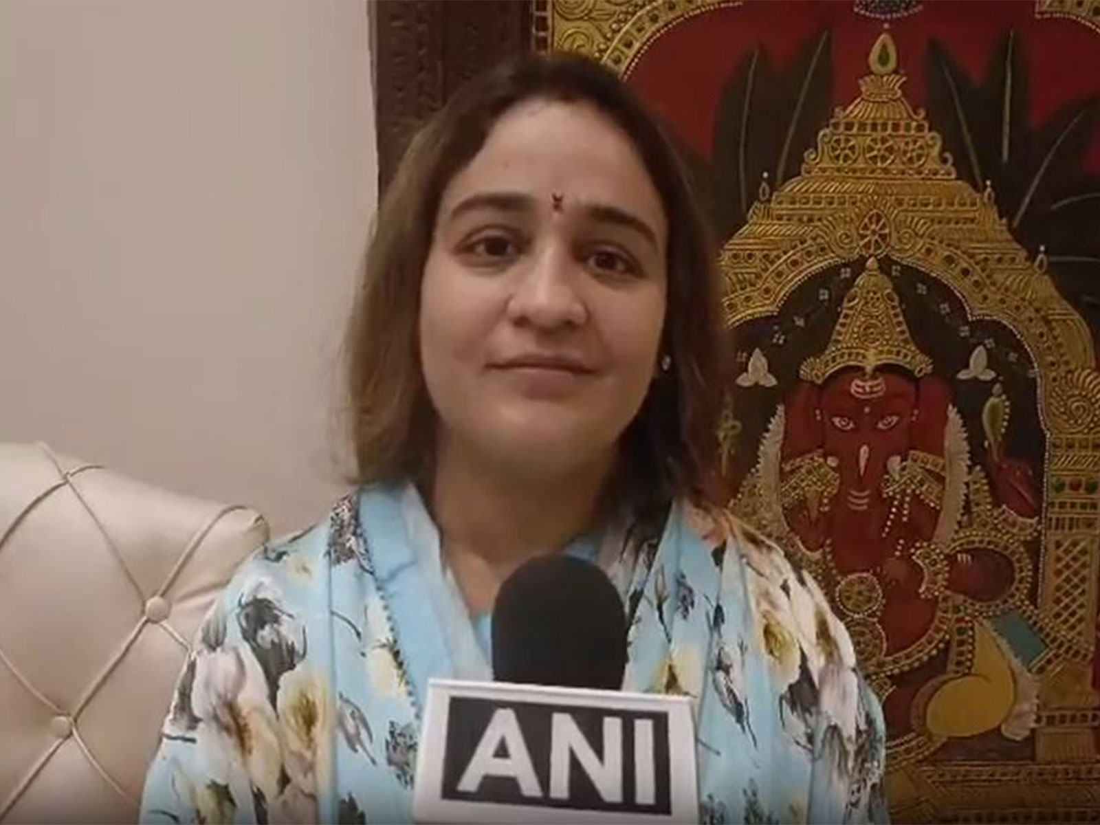 Uttar Pradesh Women’s Commission Vice-Chairperson Aparna Yadav (Photo/ANI)