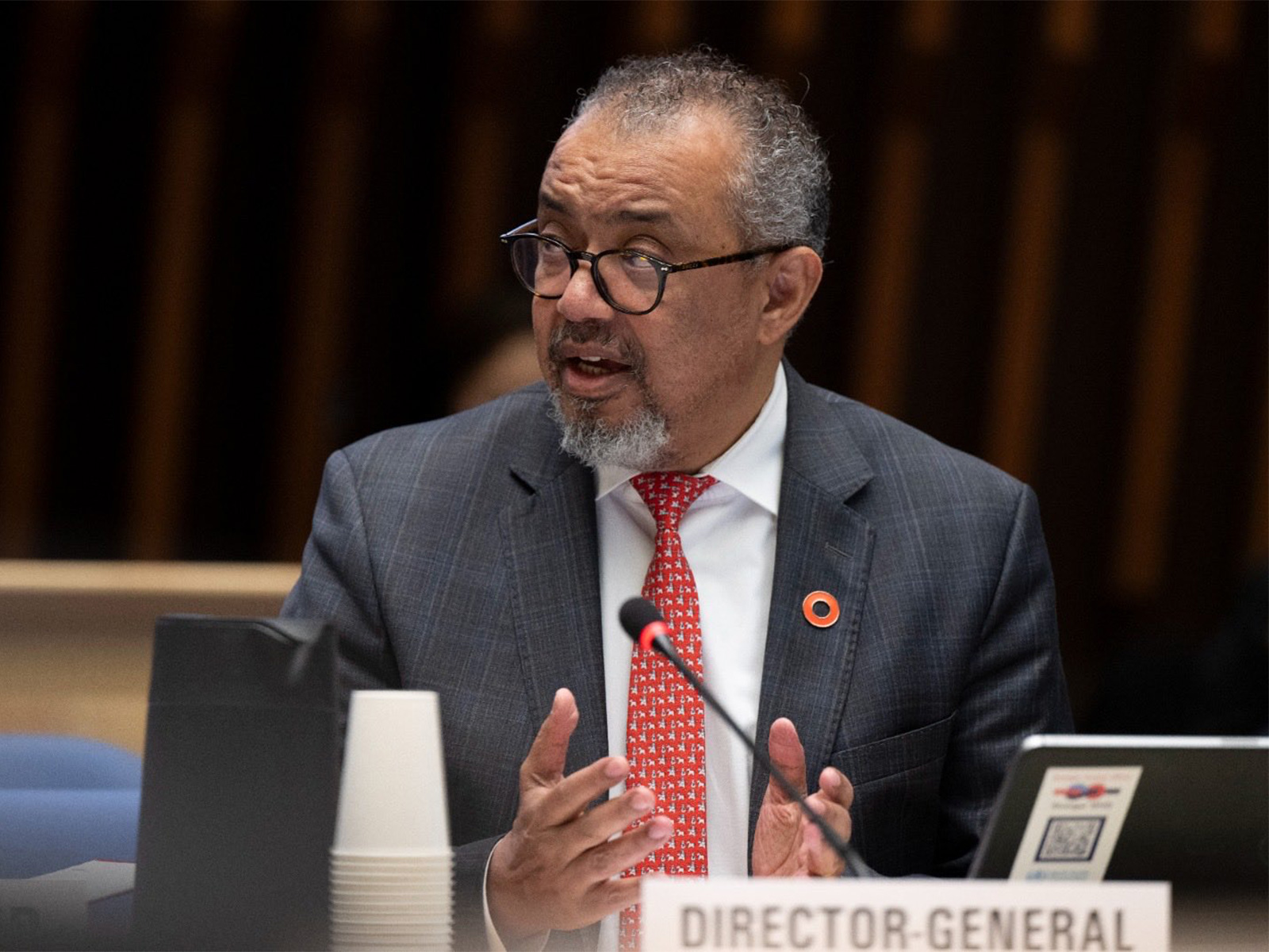 WHO Director-General Tedros Adhanom Ghebreyesus (Photo/X/@DrTedros)