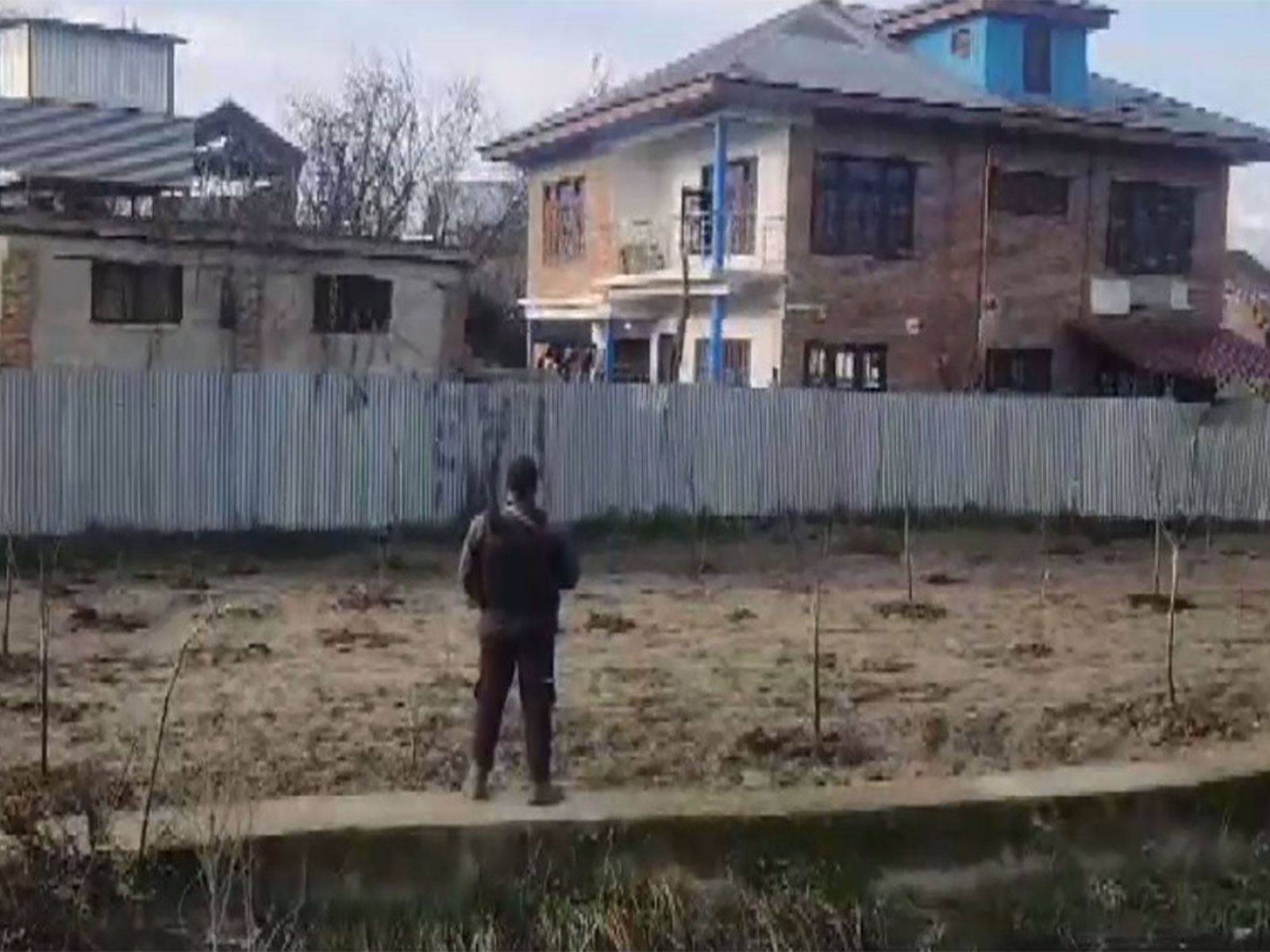 Resident of the businessman raided by NIA (Photo/ANI) Resident of the businessman raided by NIA (Photo/ANI)