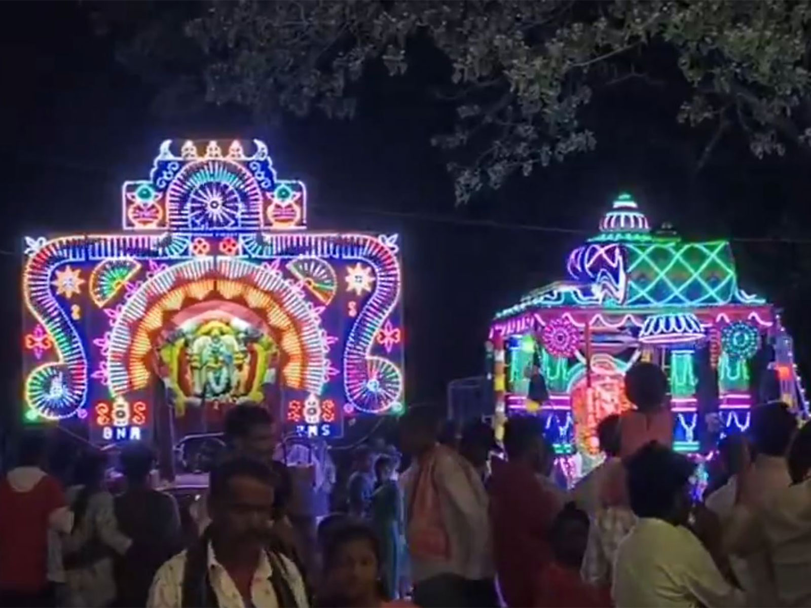 Annual five-day Jaarutlu fair being celebrated in Chikkaballapur district of Karnataka (Photo/ANI video grab)