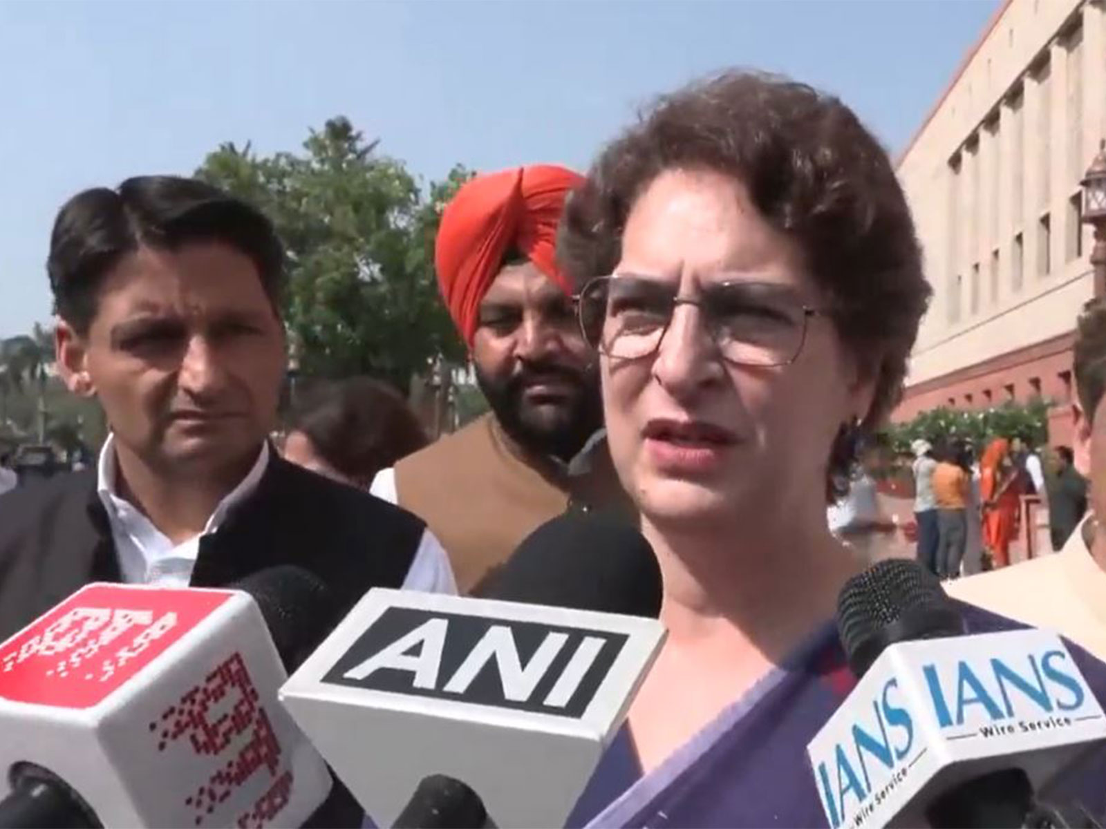 Congress leader Priyanka Gandhi Vadra (Photo/ANI)
