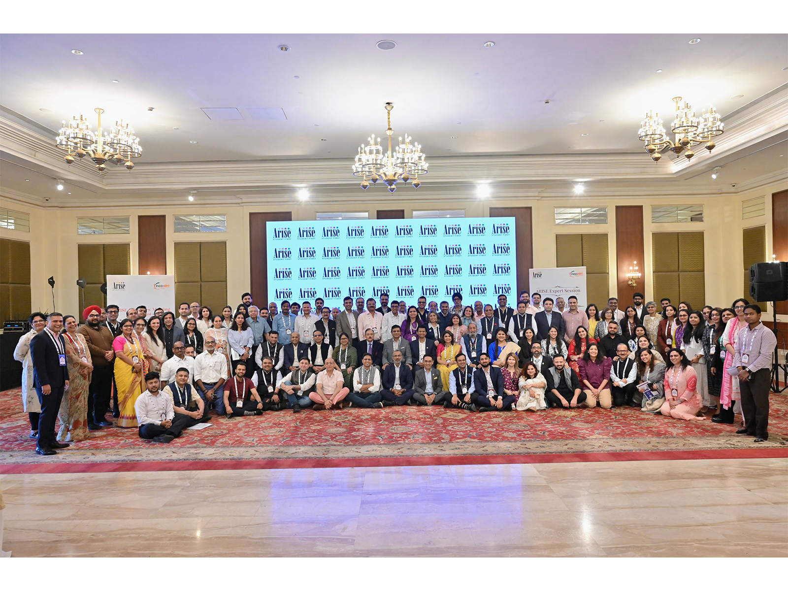 ARISE members from across India at the ARISE Members’ Meeting, representing a unified community of progressive school leaders