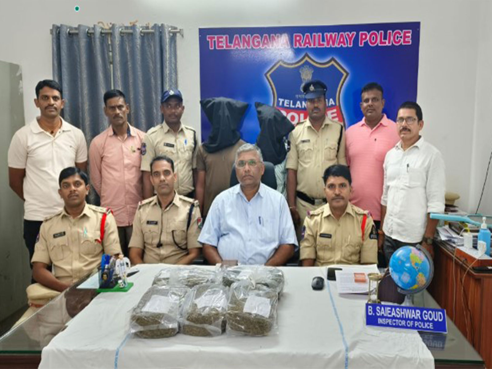 Visuals of accused drug peddlers (Photo: Secunderabad Railway Police)
