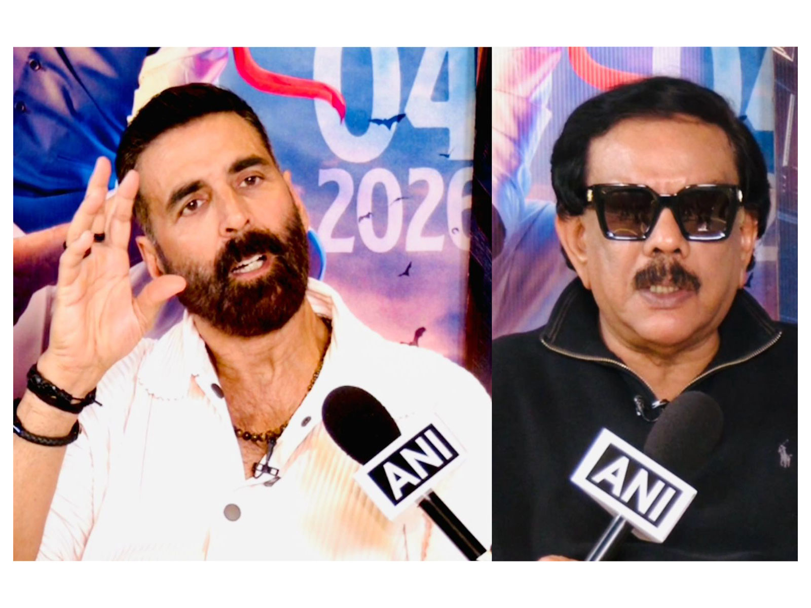 Akshay Kumar and Priyadarshan (Photo/ANI)