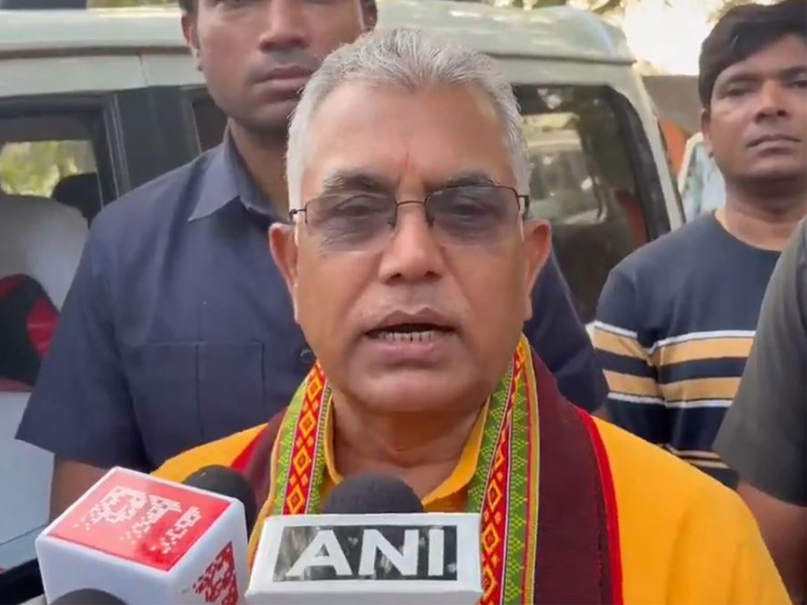BJP candidate from Kharagpur Sadar assembly seat Dilip Ghosh (Photo/ANI) BJP candidate from Kharagpur Sadar assembly seat Dilip Ghosh (Photo/ANI)