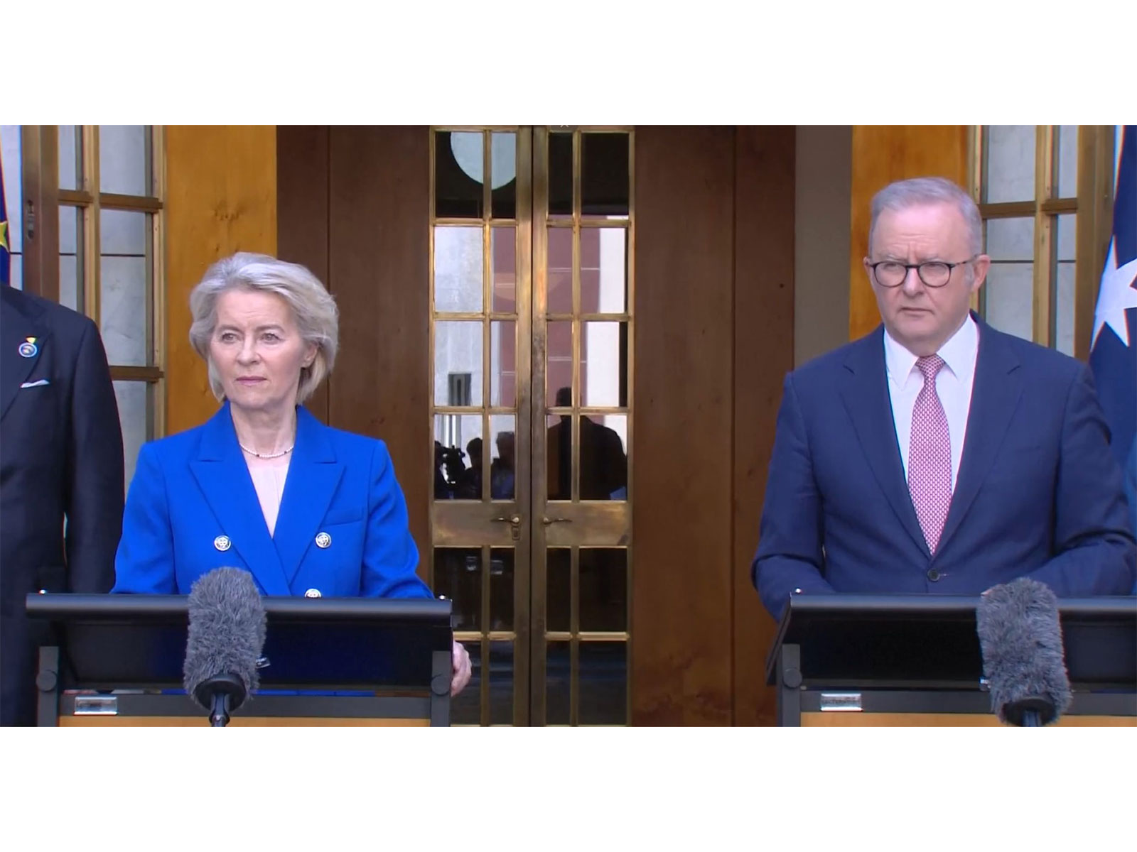 President of the European Commission, Ursula von der Leyen with Australian Prime Minister Anthony Albanese (Photo/X/@vonderleyen)