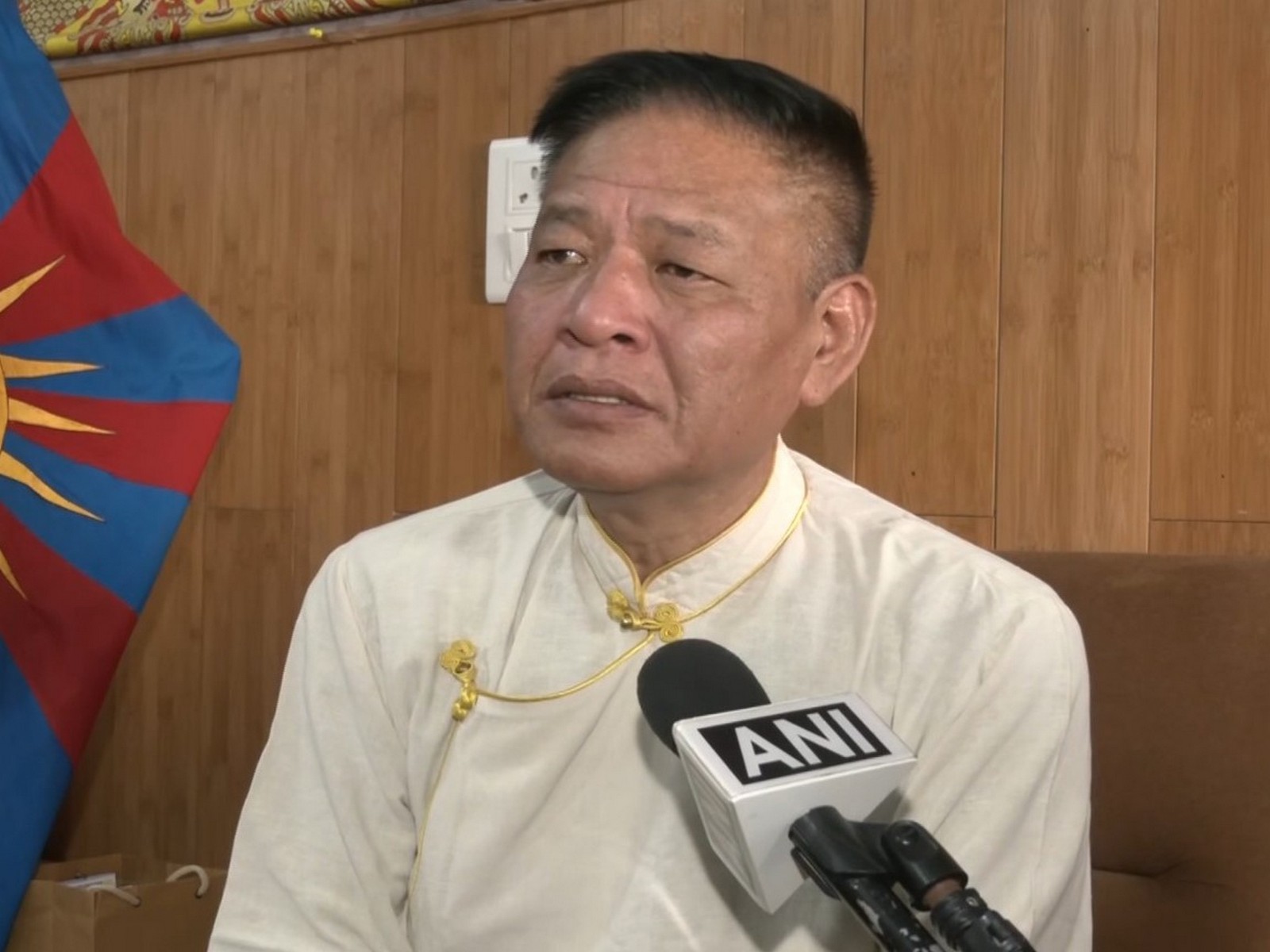 Sikyong Penpa Tsering (President) of the Central Tibetan Administration (CTA) (Photo/ANI)