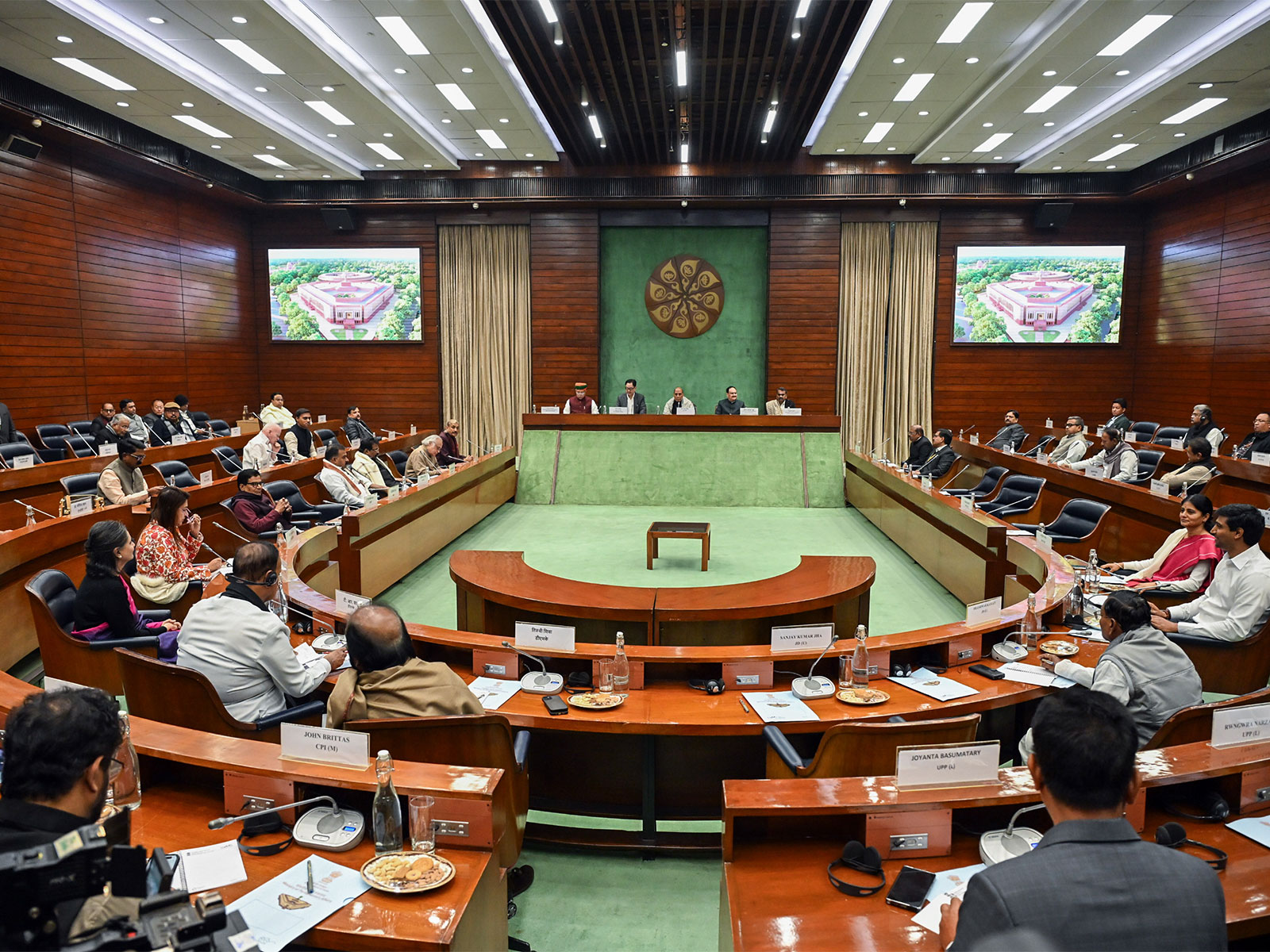 Earlier visuals of all-party meeting (FilePhoto/ANI)