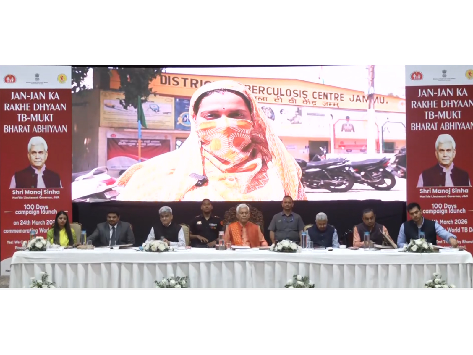 LG Manoj Sinha launches ‘TB Mukt Bharat Abhiyan-100 days campaign’&hellip;