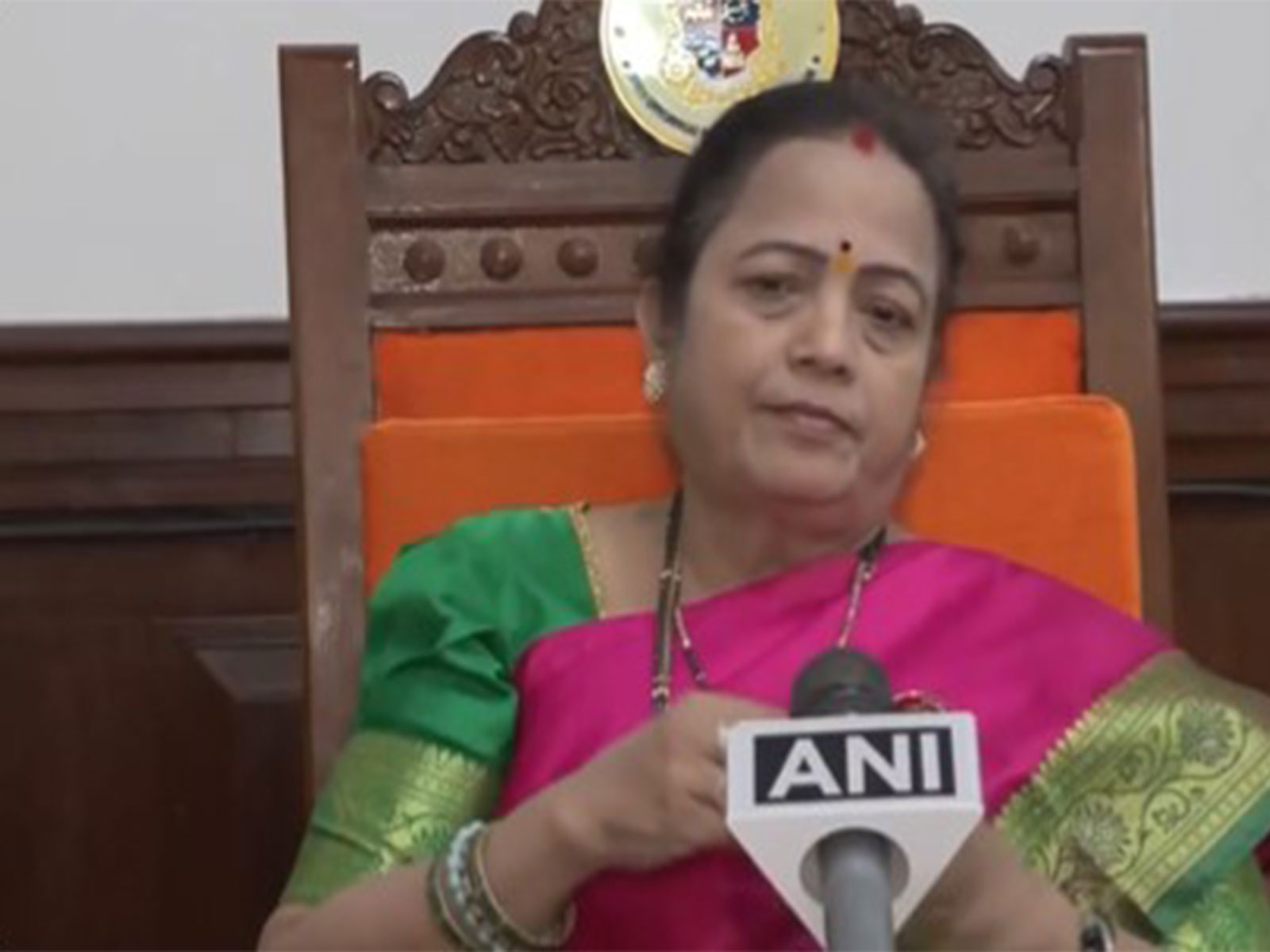 Shiv Sena (UBT) leader Kishori Pednekar (Photo/ANI)