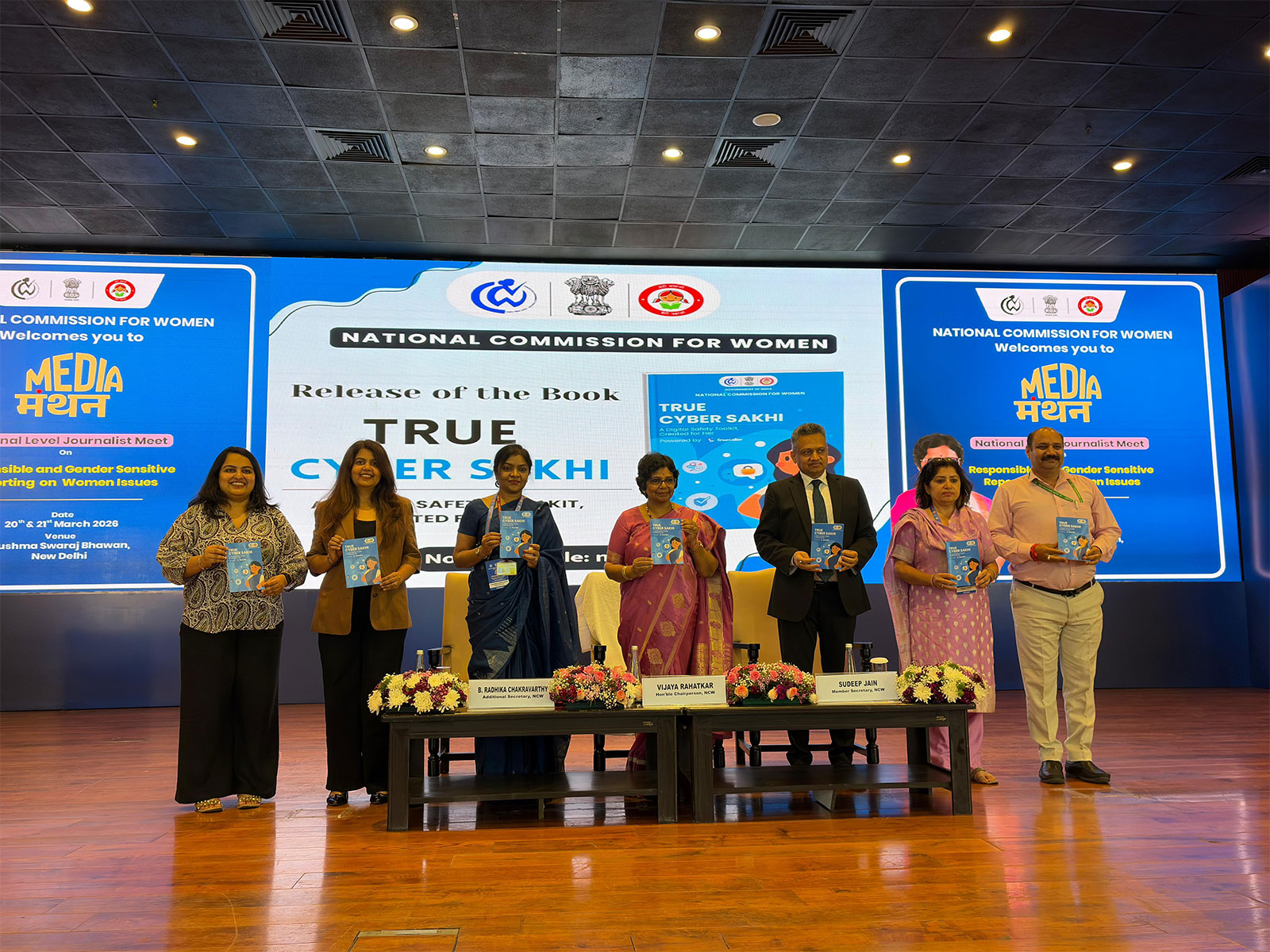 Launch of “TrueCyberSakhi: Digital Safety Toolkit” a collaboration between the National Commission for Women (NCW) and Truecaller