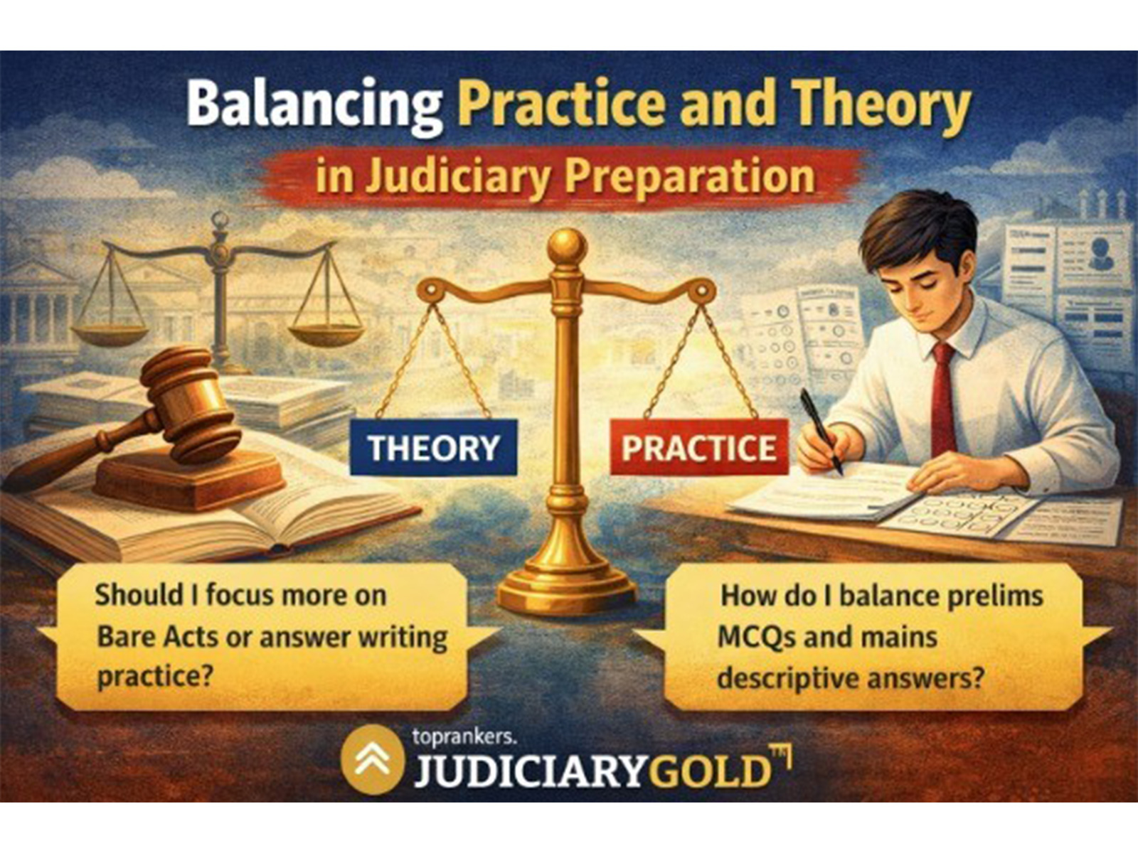 Balancing Practice and Theory in Judiciary Preparation: Judiciary Gold’s Insights